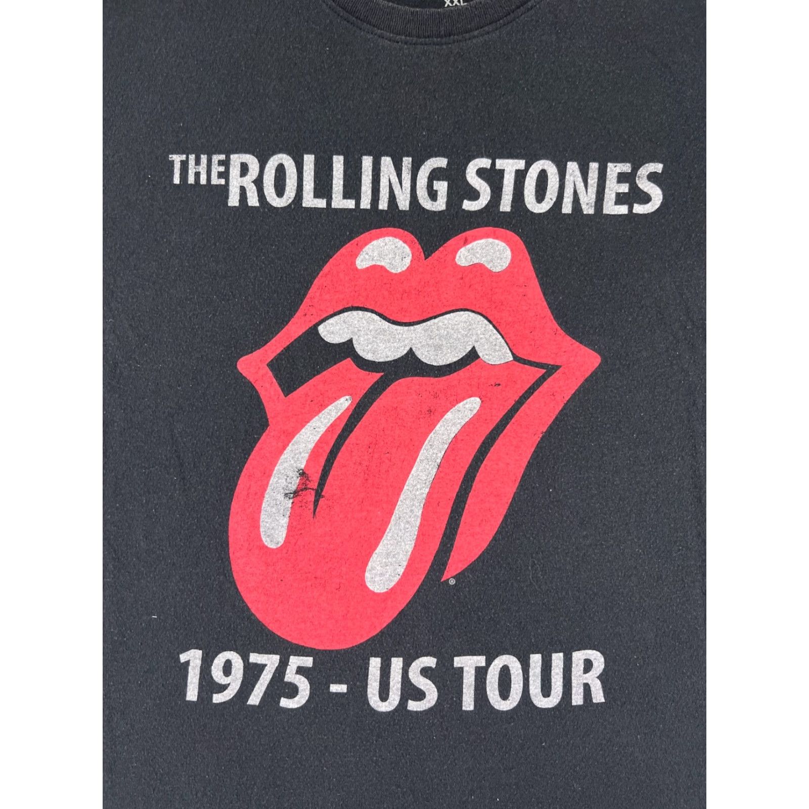 Vintage Rolling Stones Shirt Womens 2XL Black Polyester Blend Short Sleeve Crew Neck T-Shirt Casual Rock Music Womens 2XL Black Size XXL / US 16-18 / IT 52-54 - 3 Thumbnail