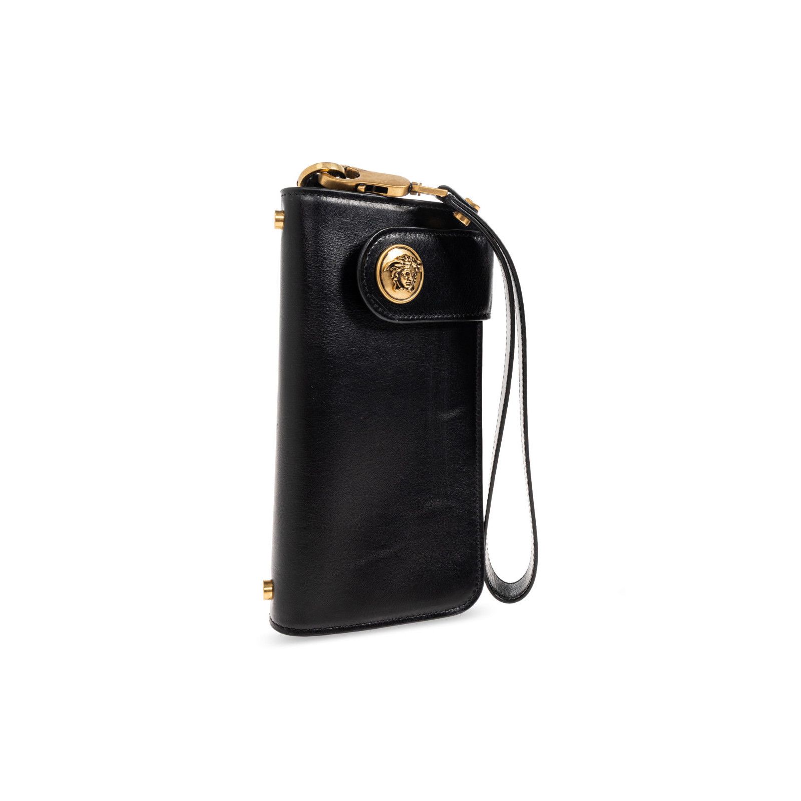 Versace VERSACE Black Leather Wrist Strap Wallet New & Authentic Size ONE SIZE - 3 Thumbnail