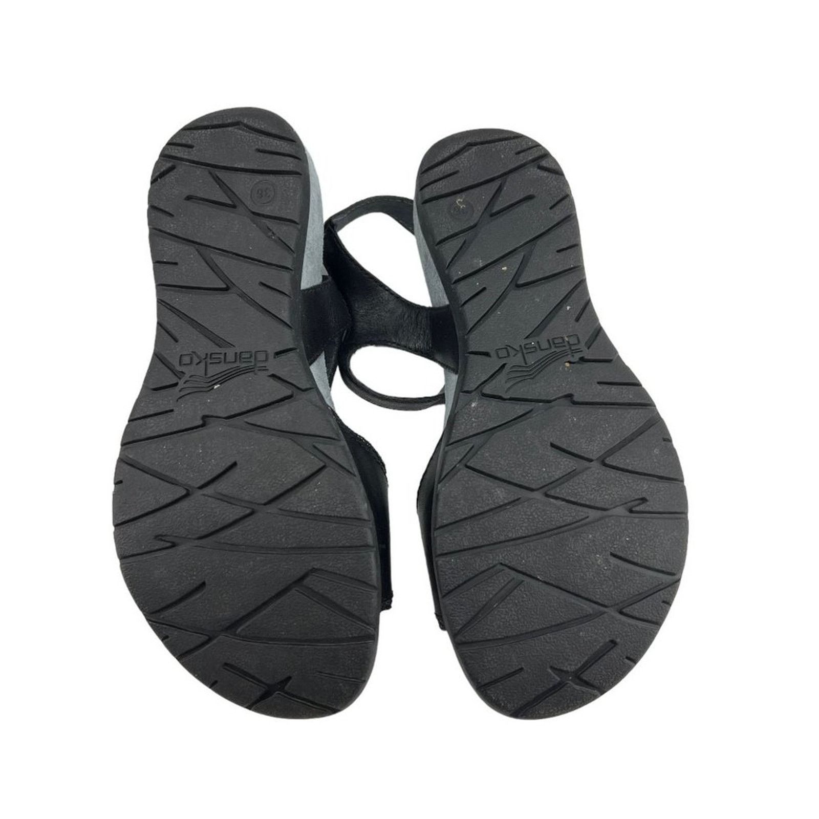 Dansko Dansko Blythe Black Leather Flat Sandals Size 36 Size US 6 / IT 36 - 7 Thumbnail