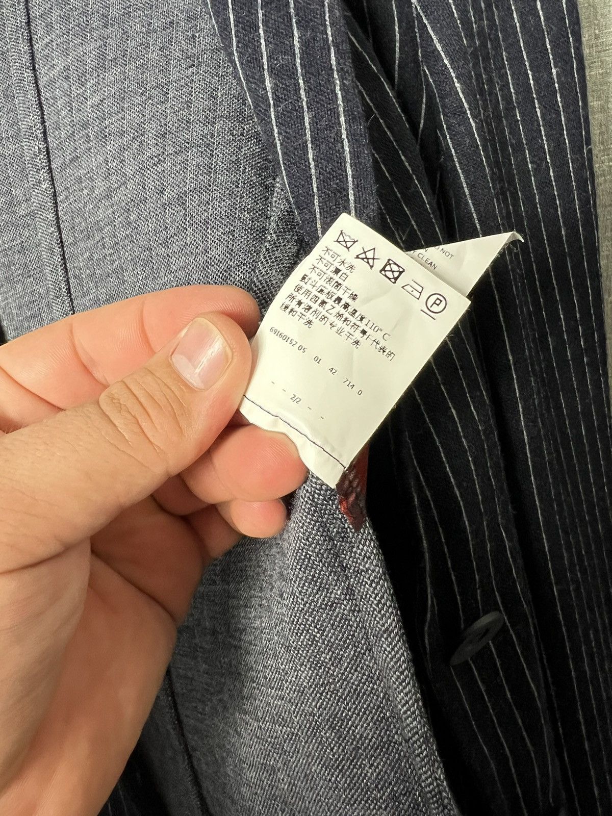 Max Mara Max Mara Studio Striped Women’s Blazer Jacket Size IT42 Size M / US 6-8 / IT 42-44 - 19 Thumbnail