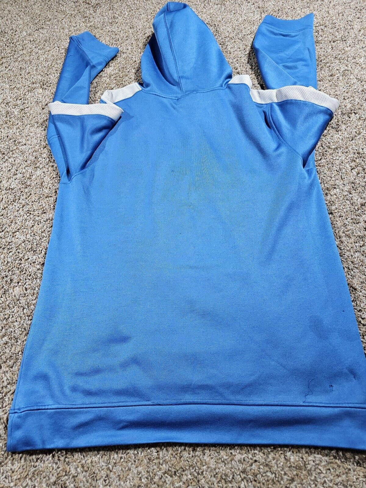 Nike NFL Apparel Detroit Lions Youth XL 18/20 Hoodie Blue Issues* Size US XXS / EU 40 - 10 Thumbnail