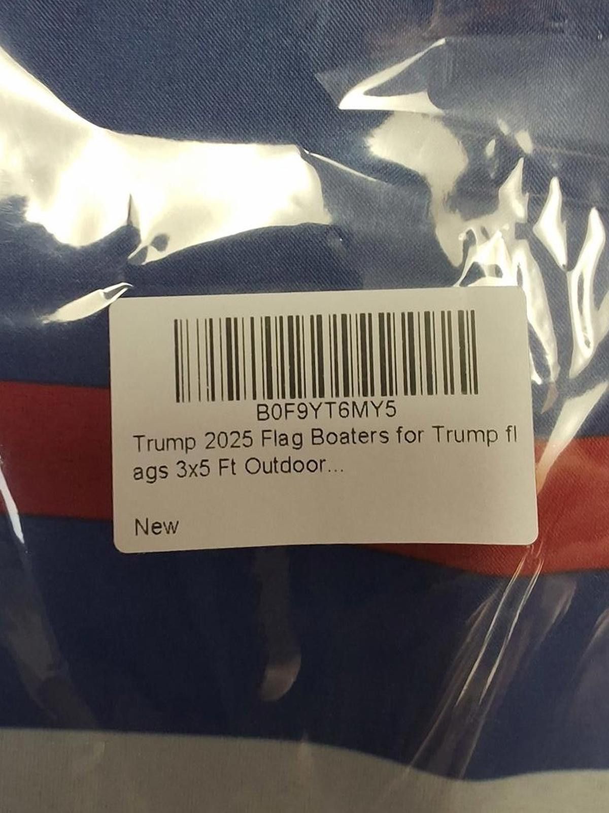 Donald Trump Trump Boaters Flag - Patriotic Outdoor Decor! Size ONE SIZE - 2 Thumbnail