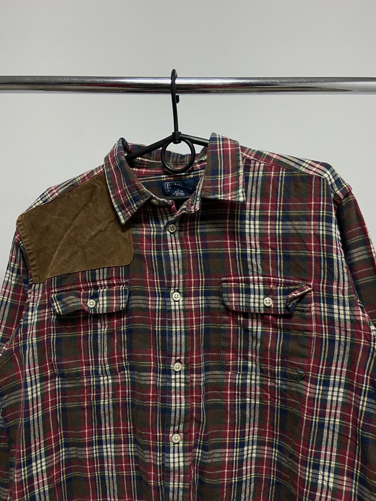 Polo Ralph Lauren × Vintage Polo Ralph Lauren Vintage Button Ups nova check mesh Size US XL / EU 56 / 4 - 2 Thumbnail