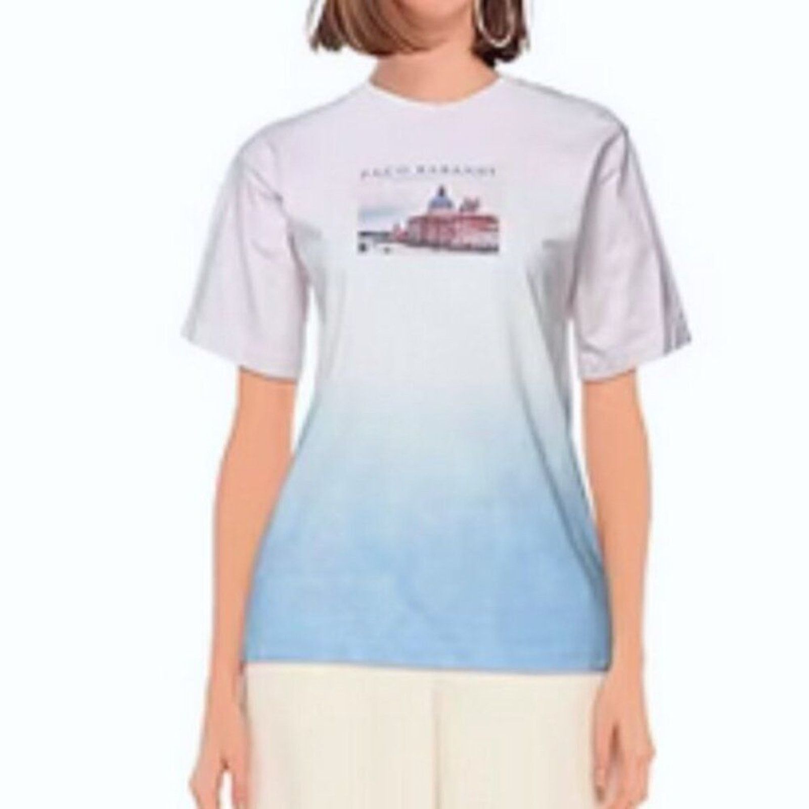 Paco Rabanne Paco Rabanne Printed cotton jersey T shirt S Size S / US 4 / IT 40 - 5 Thumbnail