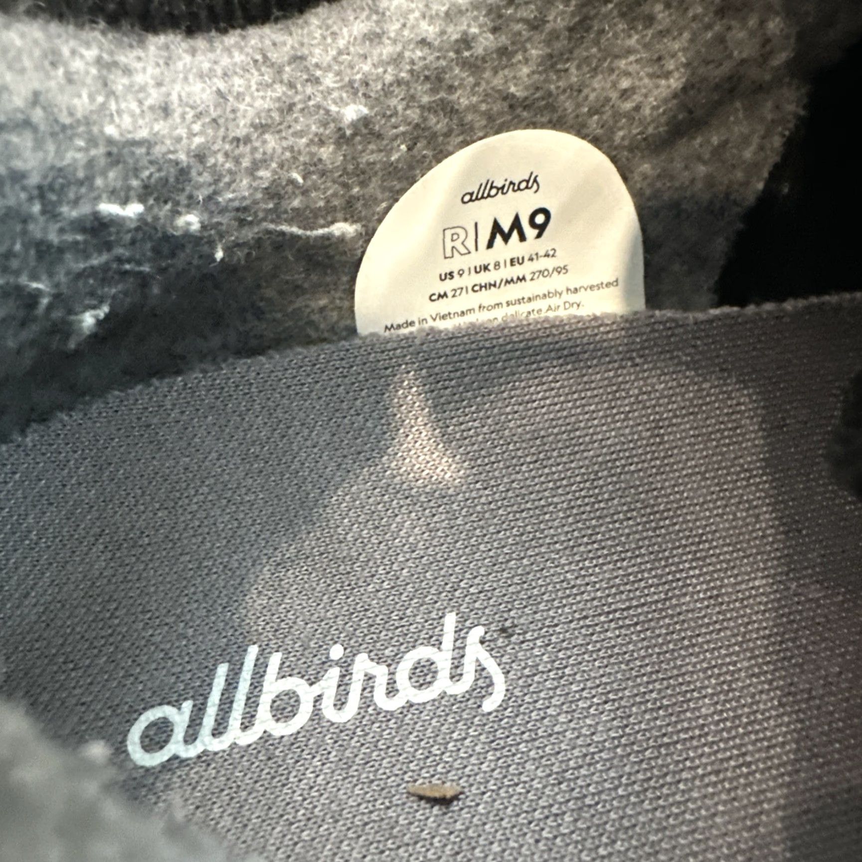 Allbirds VINTAGE? No. Allbirds Risers Sneakers Men Black Size 9 Casual Shoe, Organic Cotton, Comfort, Men’s Footwear Size US 9 / EU 42 - 3 Thumbnail