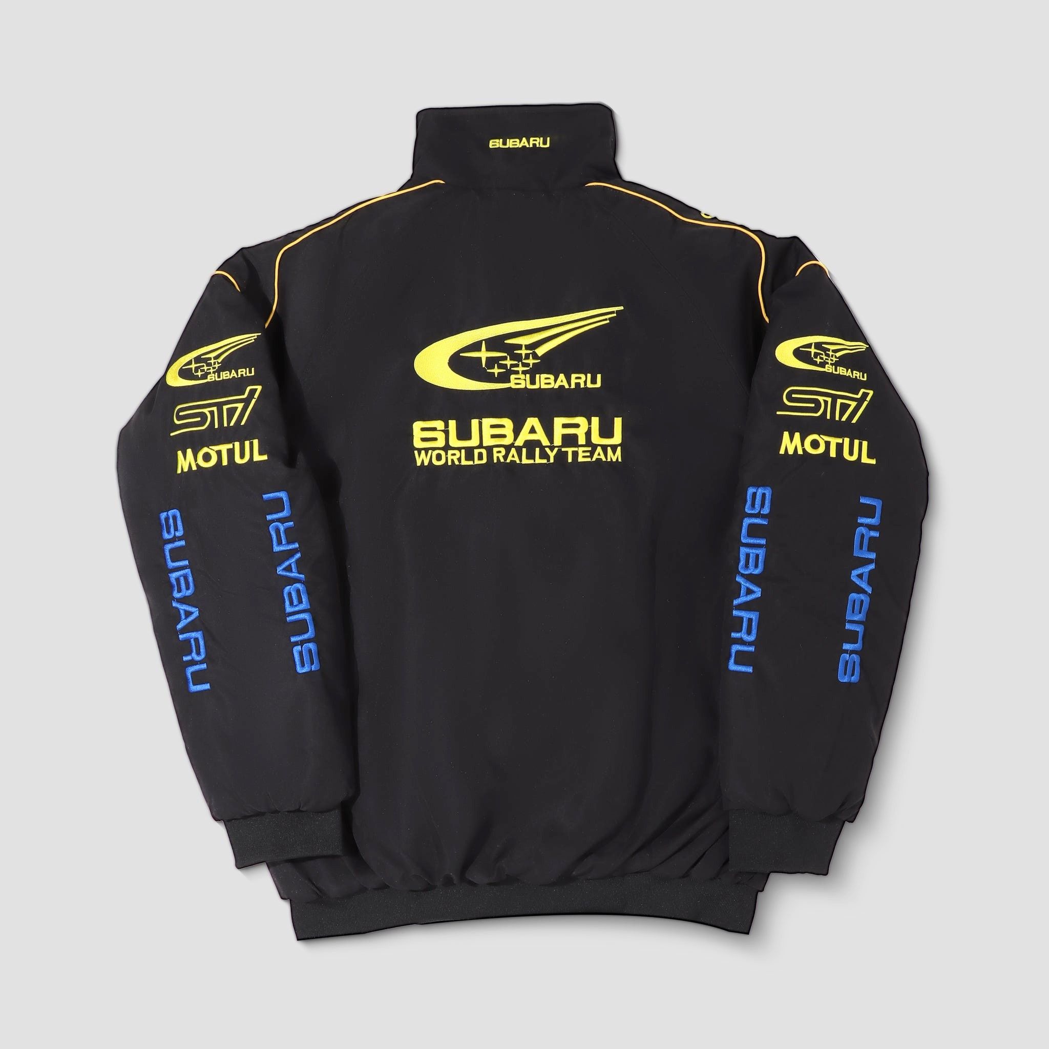 Vintage 🔥 Subaru 💥 Unisex Adults Racing Jacket Vintage Car Coats Size US L / EU 52-54 / 3 - 2 Thumbnail