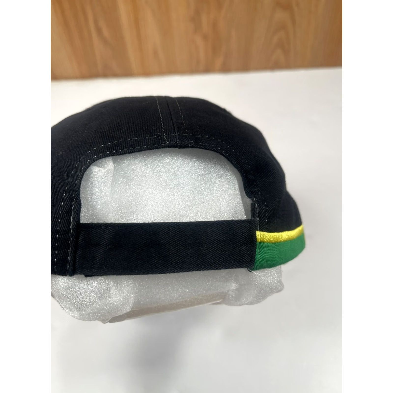 John Deere John Deere Black Green StrapBack Hat Cap One Size Fits Most Cotton Adjustable Men Size ONE SIZE - 7 Thumbnail
