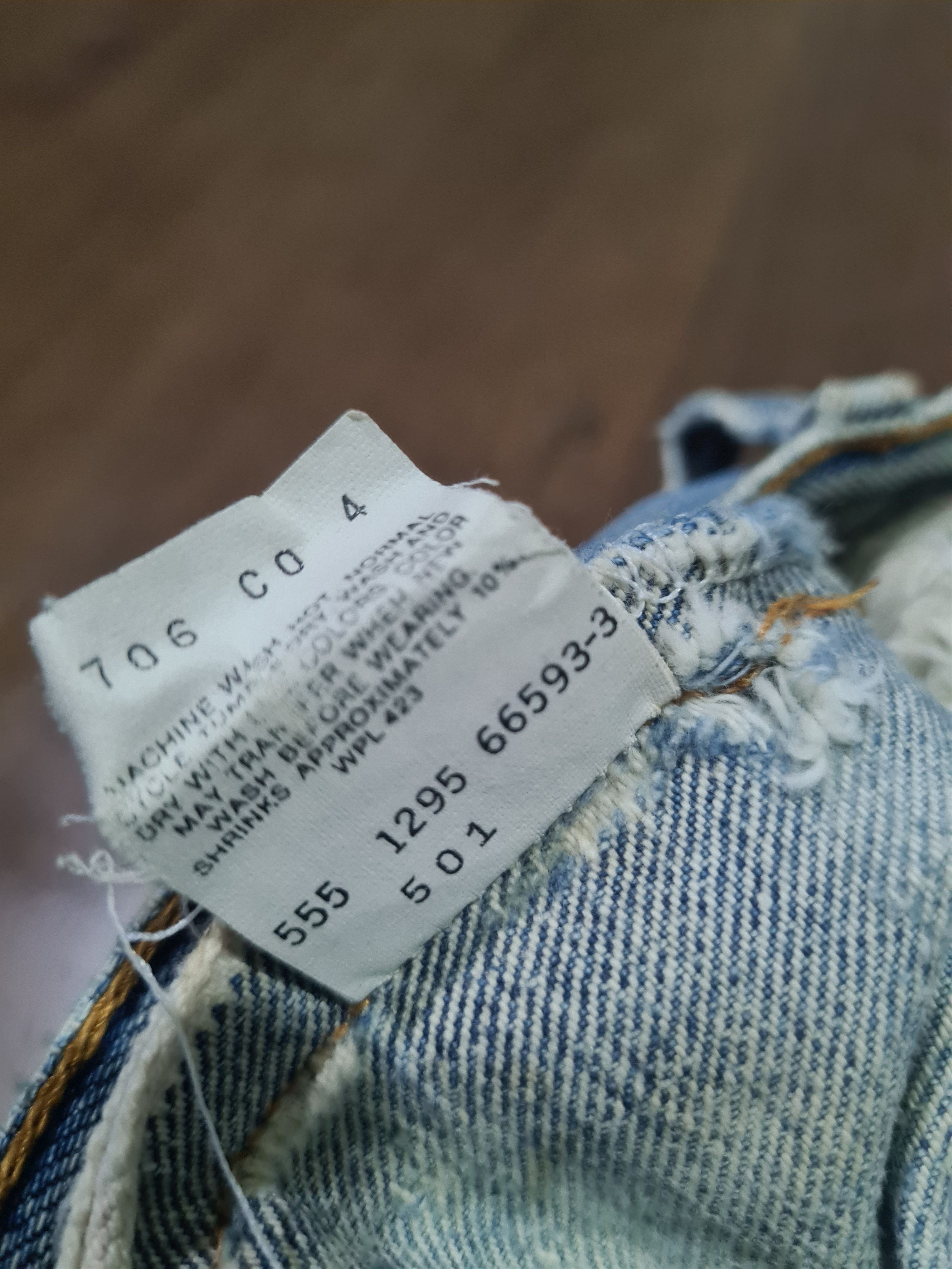 Levi's × Vintage Vintage levis 90s big E selvedge denim Size US 30 / EU 46 - 11 Thumbnail