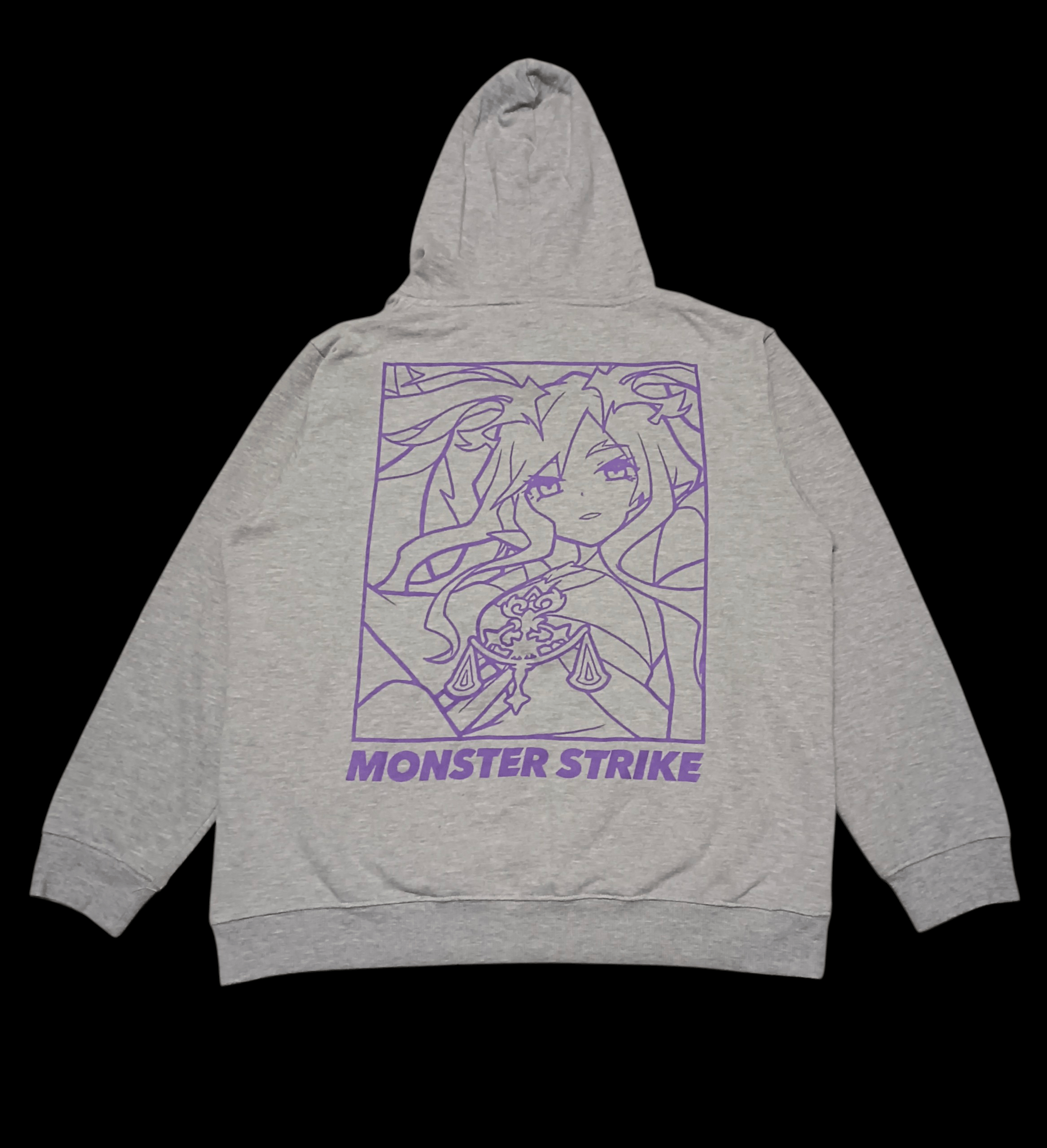 Anime Monster Strike Japanese Cartoon Anime Game Hoodie Size US L / EU 52-54 / 3 - 1 Thumbnail
