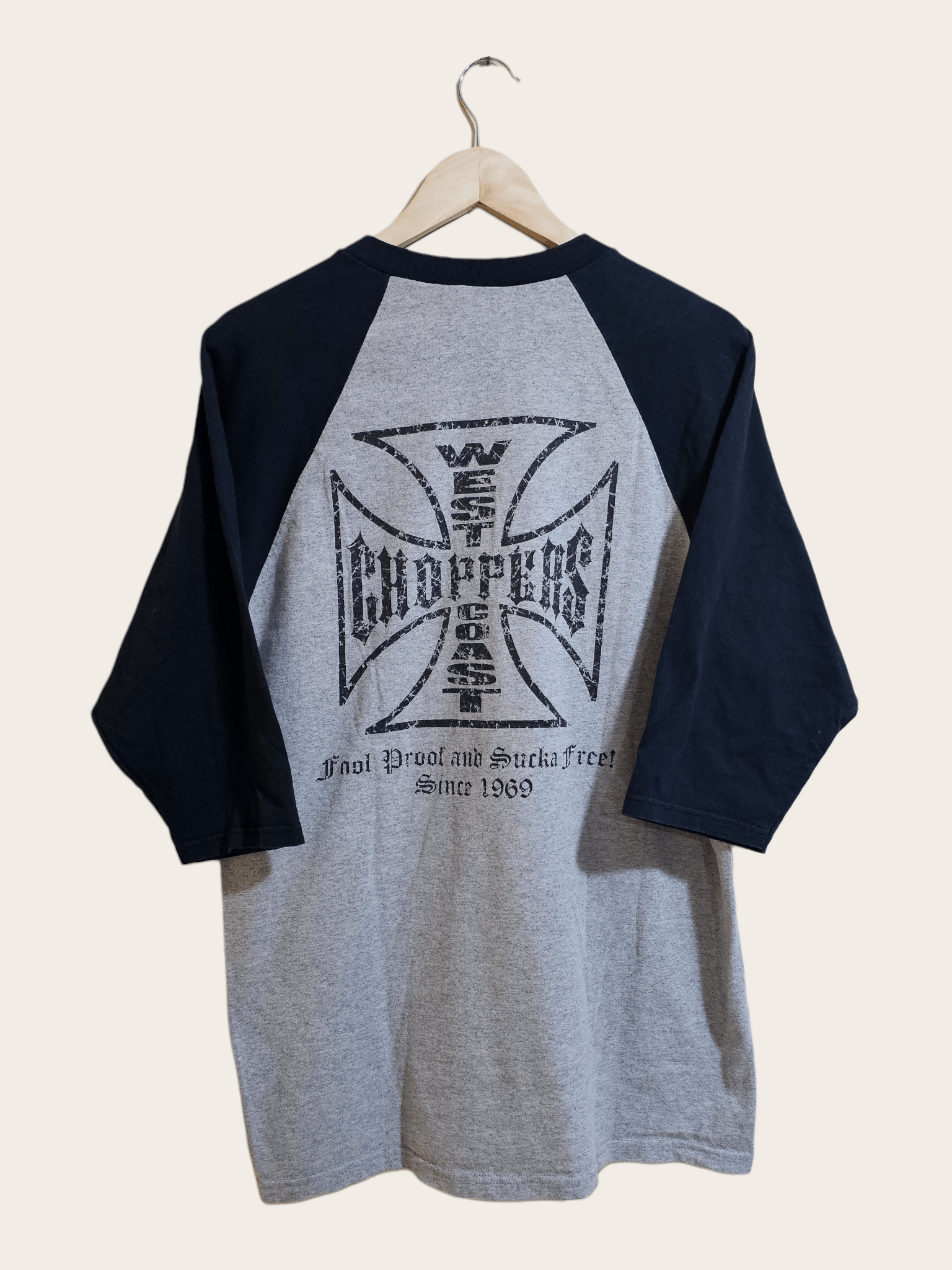 West Coast Choppers West Coast Choppers CFL 3/4 Sleeve 90's Tee Size US L / EU 52-54 / 3 - 2 Thumbnail