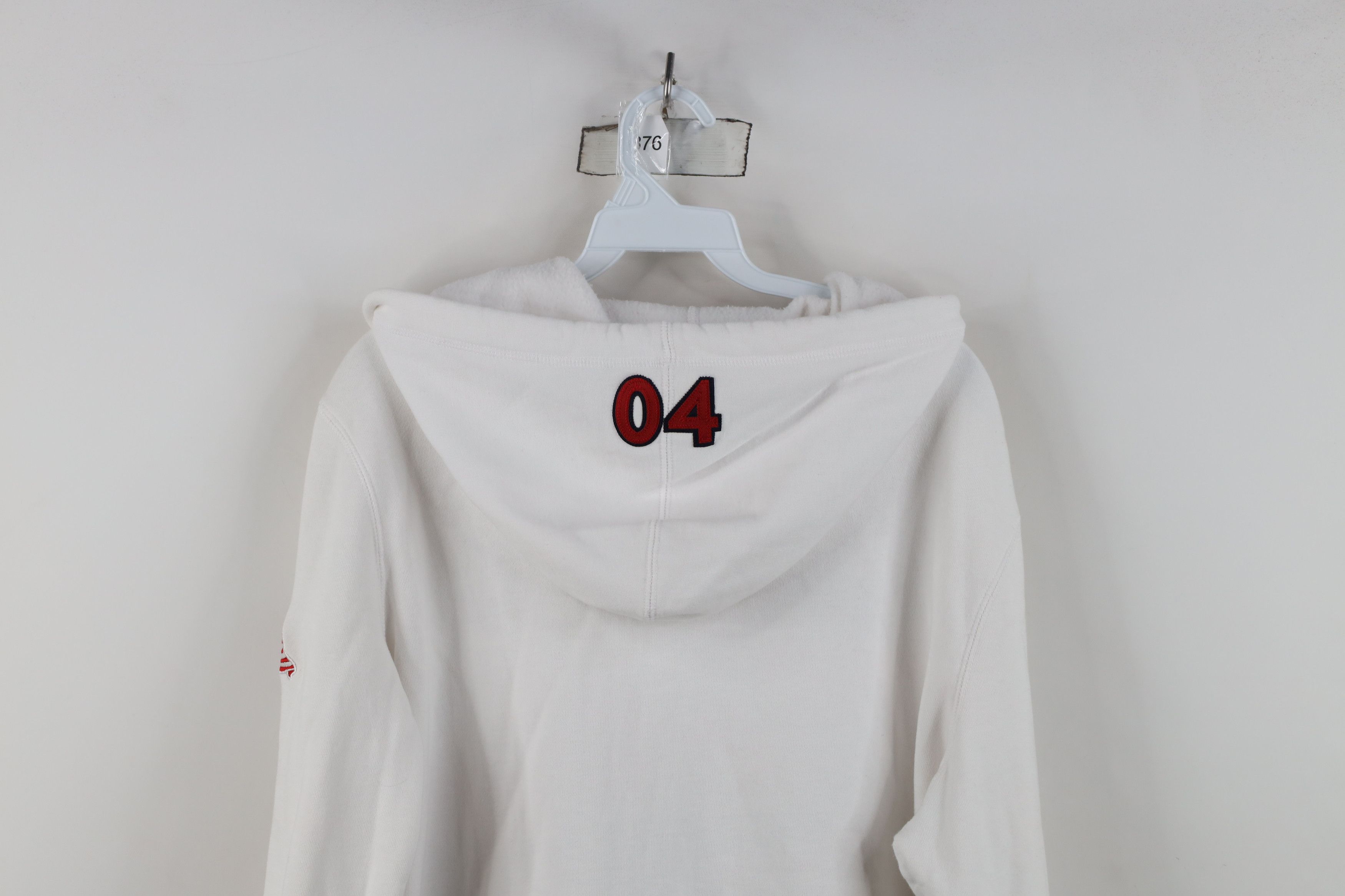 Vintage Vintage Y2K Roots Athens Greece Team USA Hoodie White Size XL / US 12-14 / IT 48-50 - 15 Thumbnail
