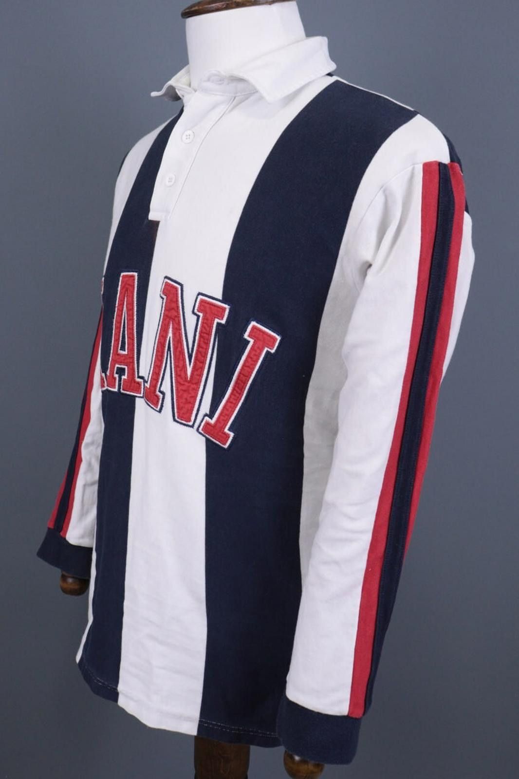 Karl Kani Karl Kani Sport Multicolor Striped Big Polo Shirt Size M Size US M / EU 48-50 / 2 - 8 Thumbnail