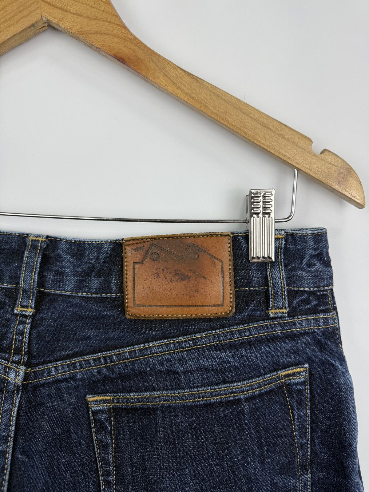 Blackhorse Lane Ateliers 🇬🇧 Blackhorse Lane Ateliers Selvedge Denim Jeans Made London Size US 30 / EU 46 - 11 Thumbnail