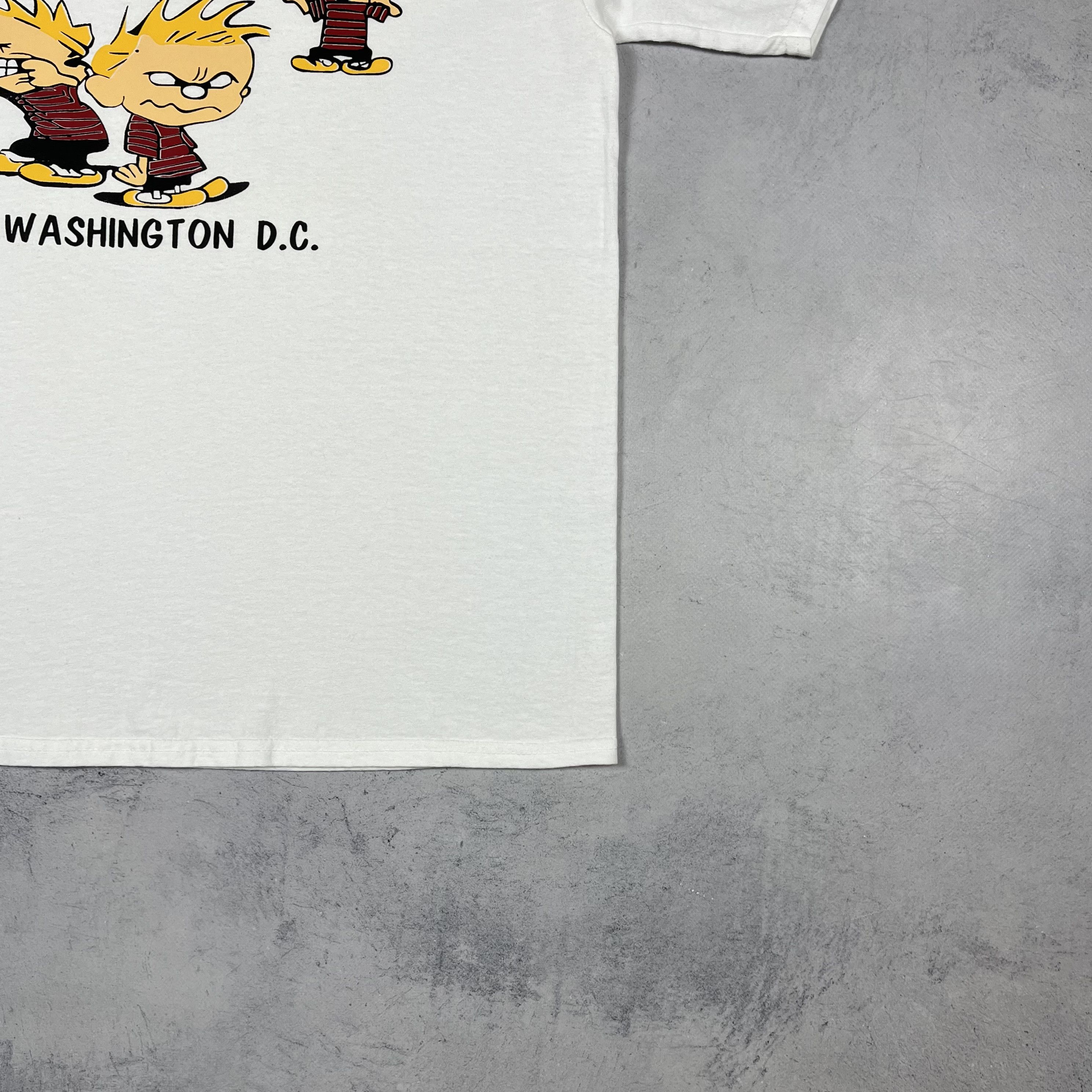 Cartoon Network Vintage Calvin And Hobbes Comics Cartoon Funny T Shirt 90’s Size US L / EU 52-54 / 3 - 4 Thumbnail