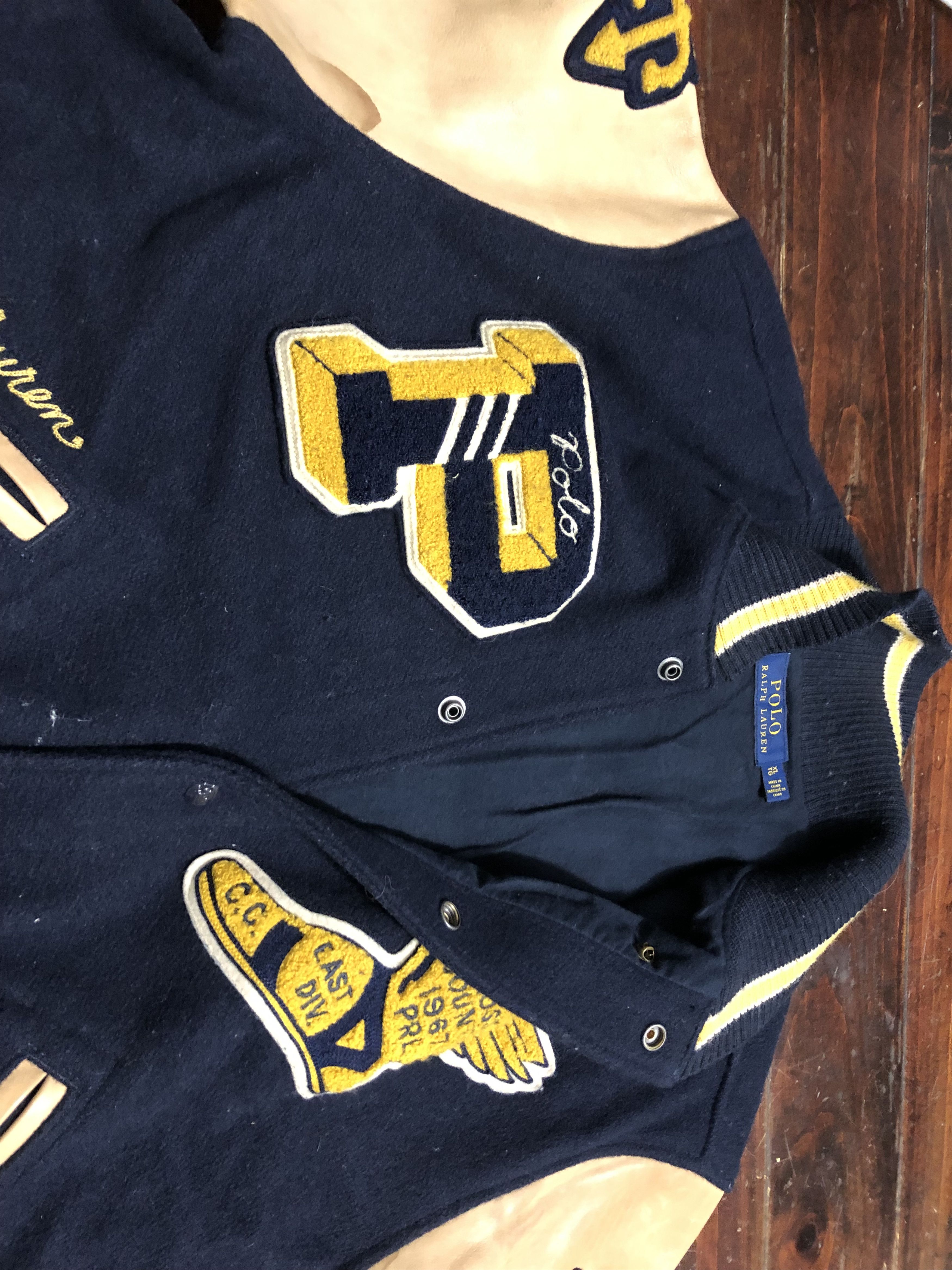 Polo Ralph Lauren POLO RALPH LAUREN STATE CHAMPS VARSITY P Wing JACKET XL Size US XL / EU 56 / 4 - 11 Thumbnail