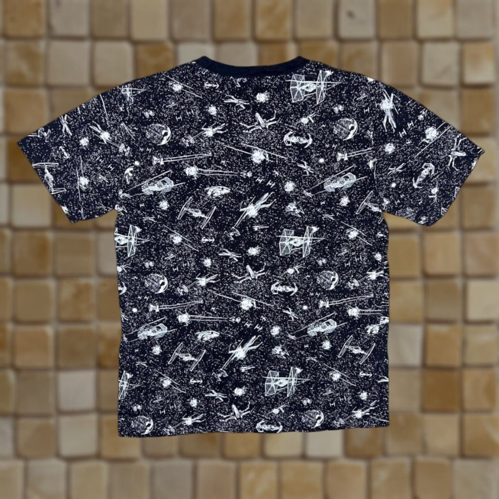 Mad Engine Mad Engine Star Wars Tie Fighter Sci-Fi Movie All-Over Print Graphic T-Shirt Medium Size US M / EU 48-50 / 2 - 1 Thumbnail