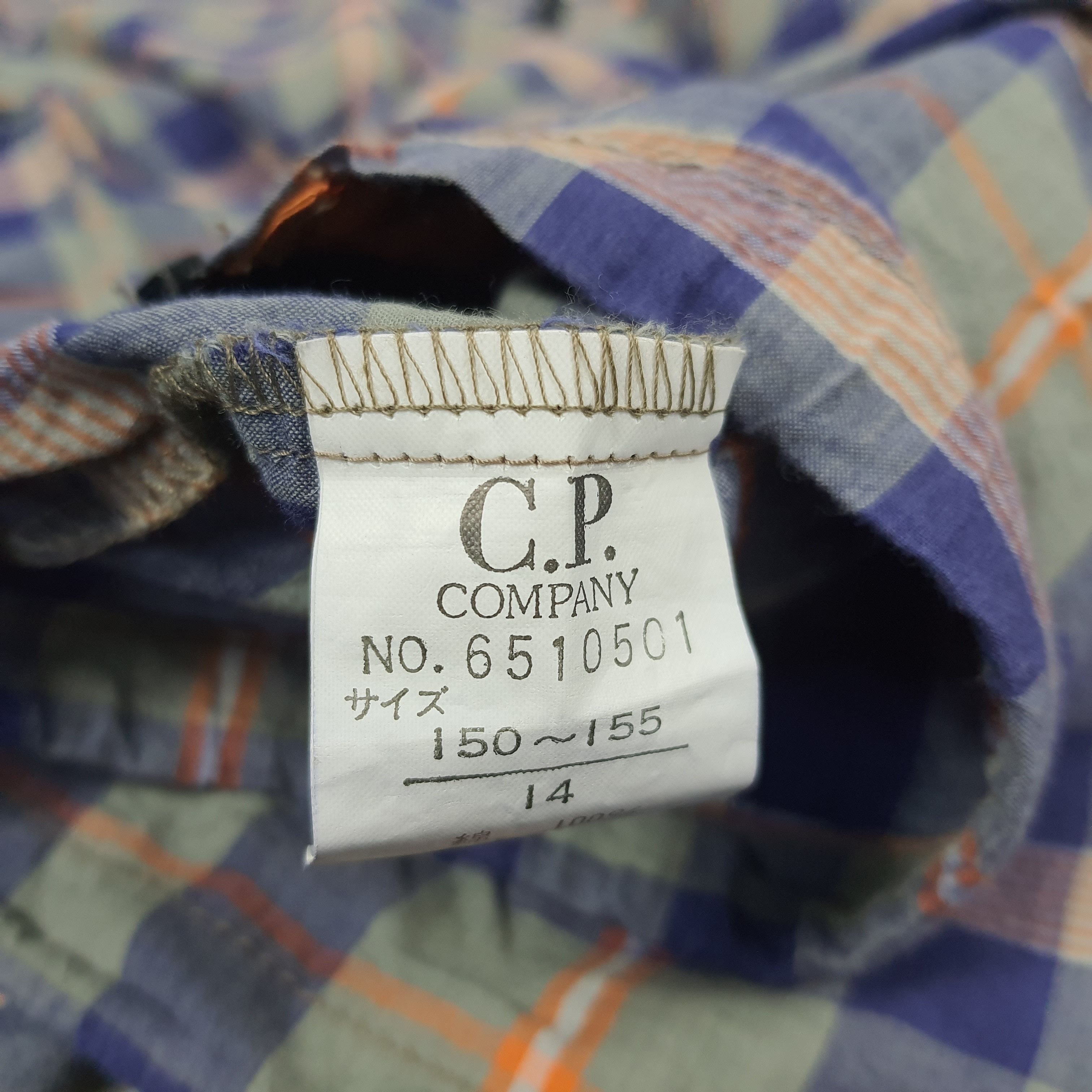 C.P. Company × Vintage Vintage C.P. Company Hoodie Zipper Shirts Size US M / EU 48-50 / 2 - 6 Thumbnail