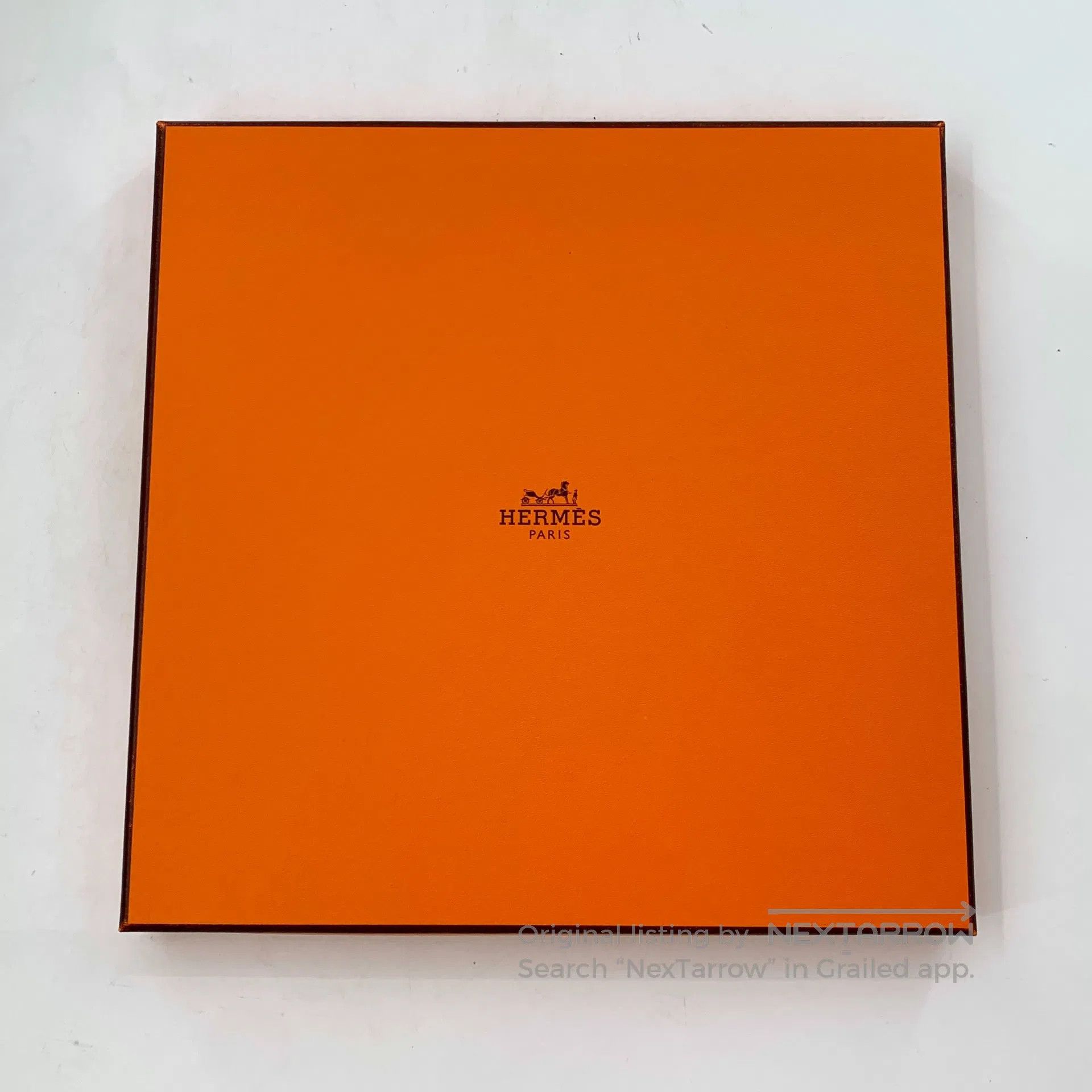 Hermes Hermes Blue Wind Tree Pattern Silk Scarf| Size ONE SIZE - 9 Thumbnail