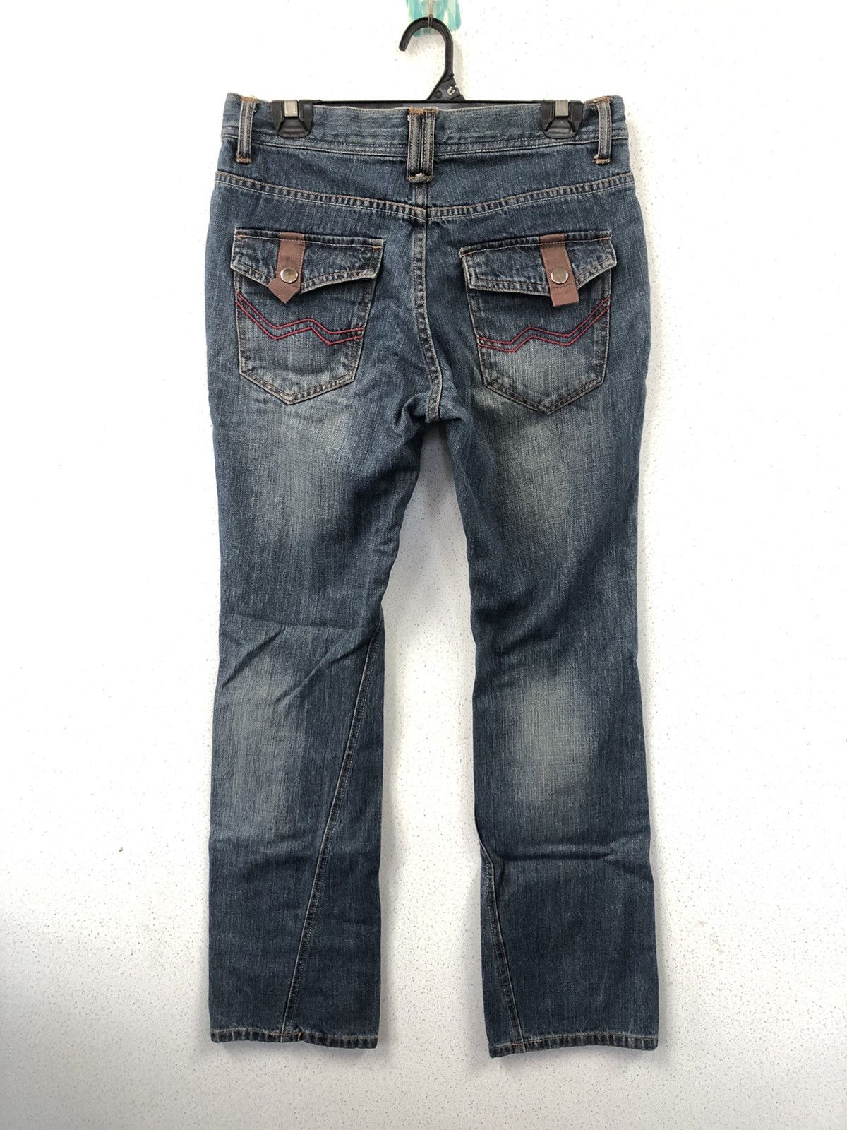 Japanese Brand Menz-Styles Streetwear Flare Jeans Size US 30 / EU 46 - 2 Thumbnail