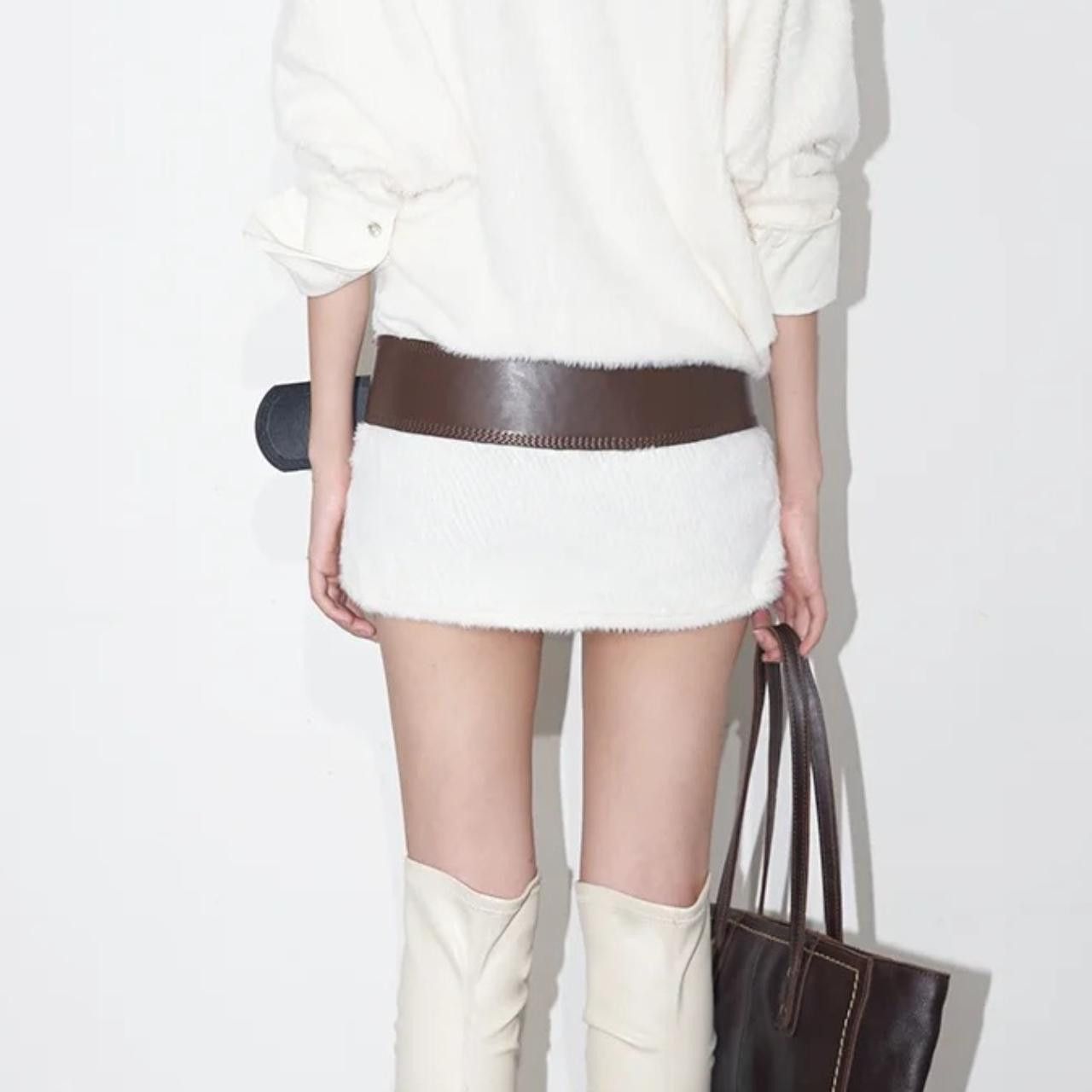 Japanese Brand Y2K Chunky Oversized Buckle Boho Belt OS Size ONE SIZE - 3 Thumbnail