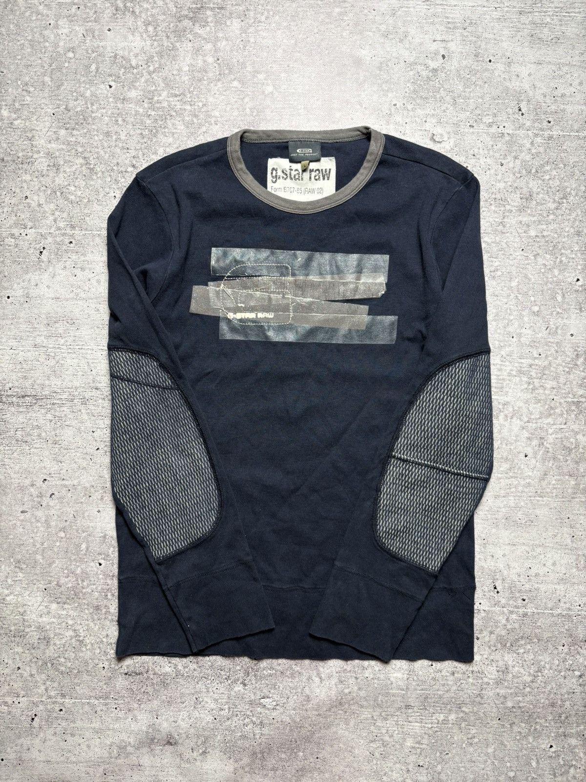 G-Star Vintage G Star Logo Long Sleeve Size US L / EU 52-54 / 3 - 3 Thumbnail