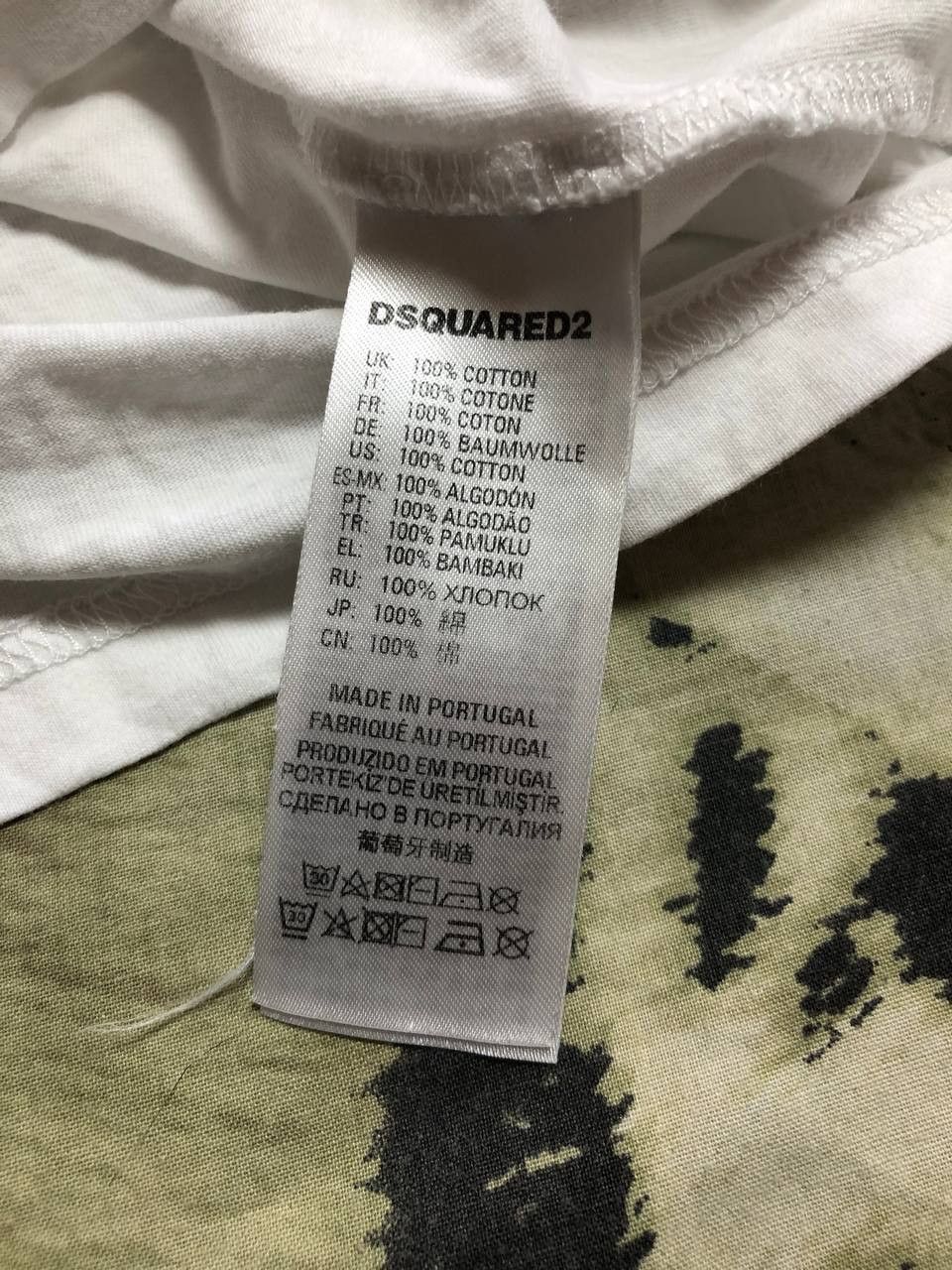 Dsquared2 Vintage Dsquared2 Big Y2K Logo Short Sleeve T-Shirt Size US L / EU 52-54 / 3 - 2 Thumbnail
