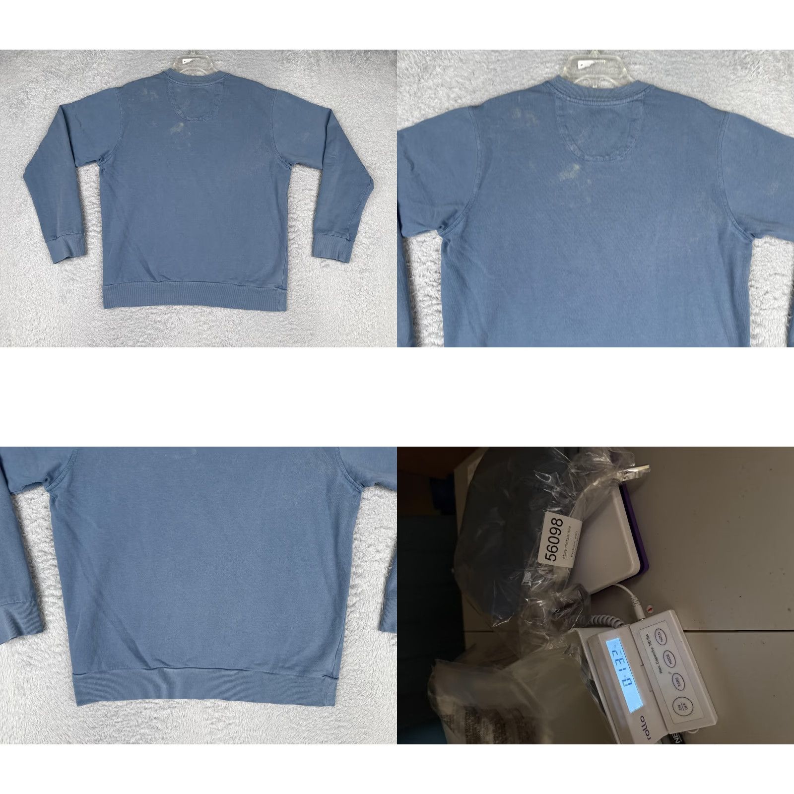 Patagonia Patagonia Sweatshirt Mens Medium Blue Patch Logo Crewneck Jersey Pullover Size US M / EU 48-50 / 2 - 9 Thumbnail