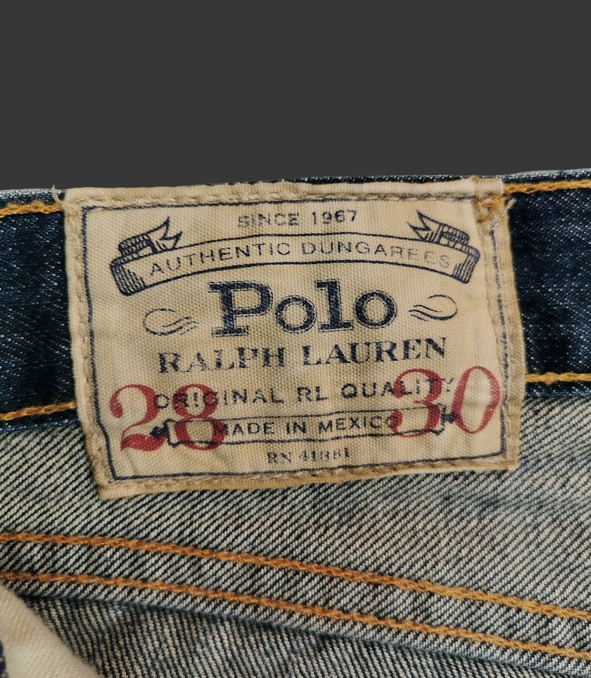 Polo Ralph Lauren Polo Ralph Lauren Jeans Size US 30 / EU 46 - 7 Thumbnail