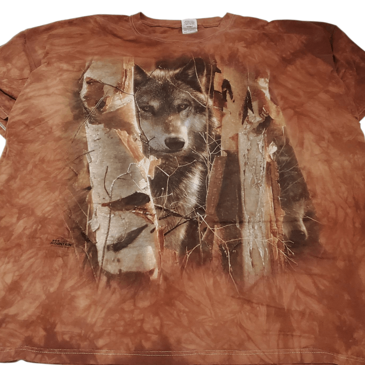 Vintage 2011 The Mountain Wolf in Woods Colin Bugle T-Shirt Size US XXL / EU 58 / 5 - 2 Thumbnail