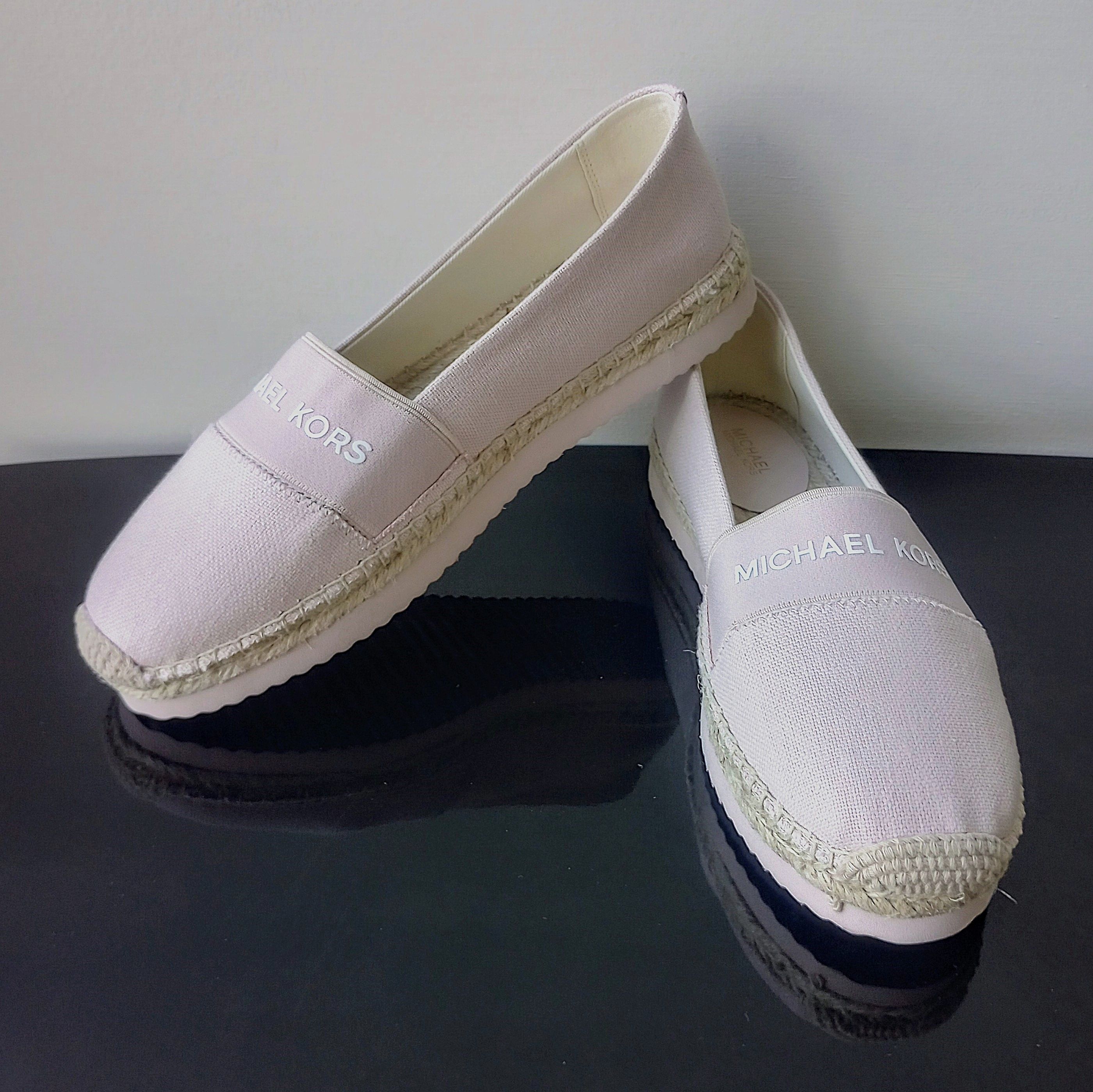 Michael Kors Michael Michael Kors Women's Vicky Espadrille in Soft Pink Size US 10 / IT 40 - 11 Thumbnail