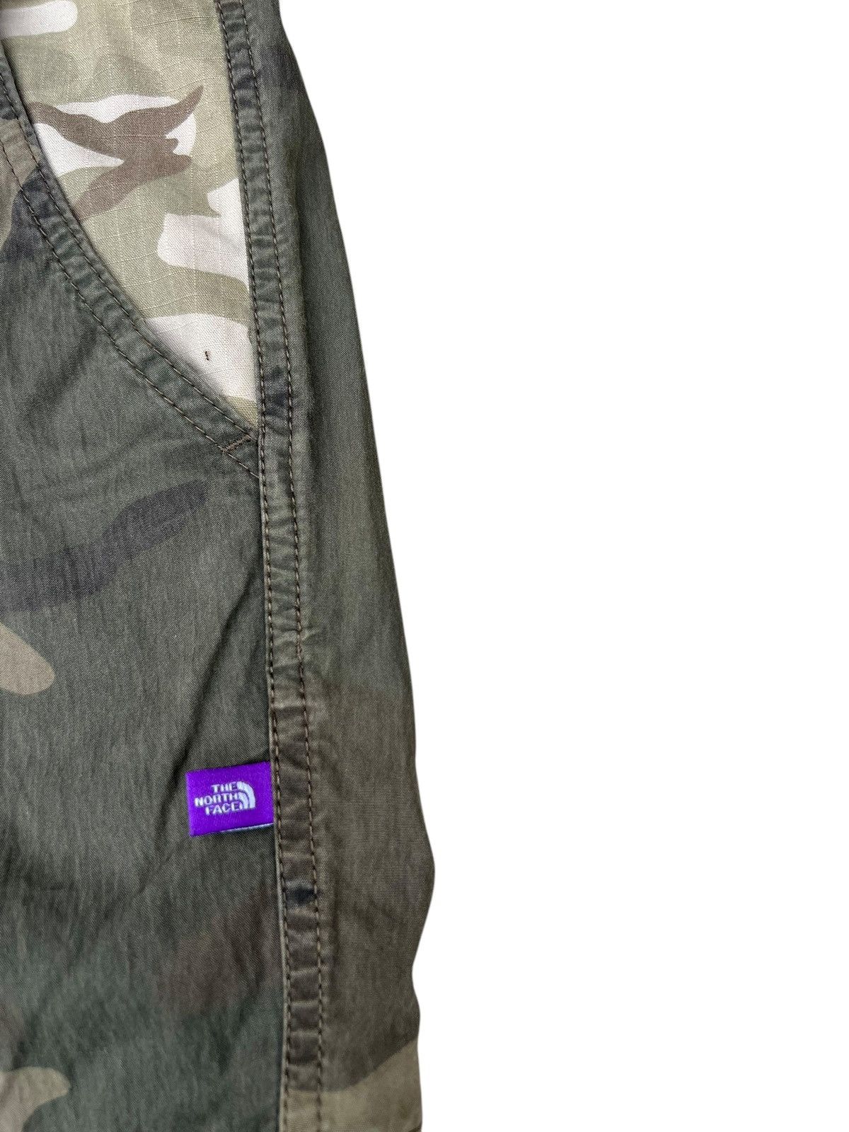 Nanamica × The North Face Purple Label TNF Purple Label Camouflage Cargo Trouser Pant Cropped Size US 33 - 12 Thumbnail