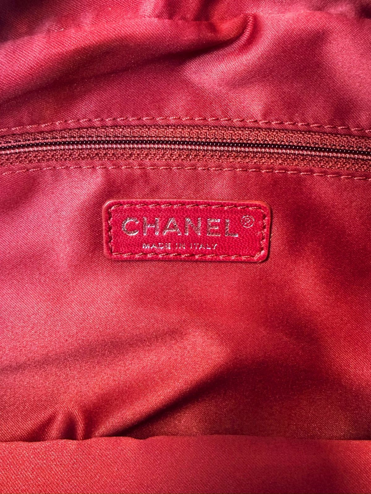 Chanel Chanel Pink Python Leather Quilted Flap Camera Bag Purse Size ONE SIZE - 6 Thumbnail