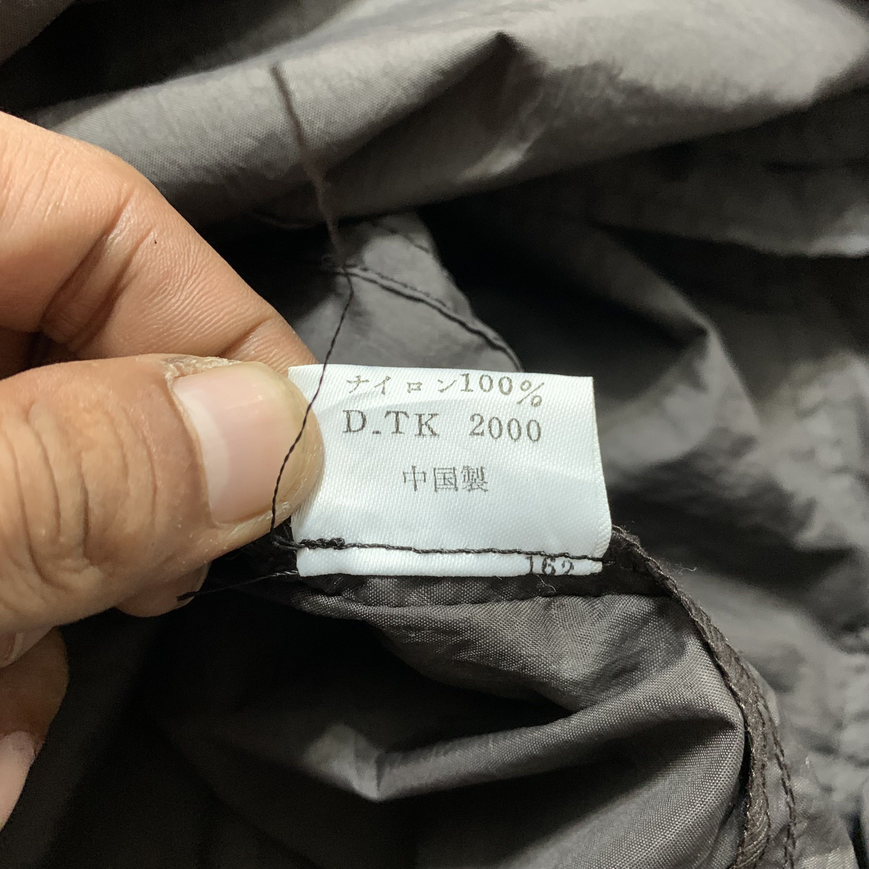 Kansai Yamamoto CC Kansai Yamamoto Nylon Long Jacket Size US XL / EU 56 / 4 - 9 Thumbnail