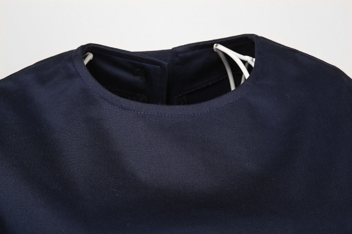 Other Vintage inspired navy blue dresses half sleeves pencil Size XL / US 12-14 / IT 48-50 - 3 Thumbnail