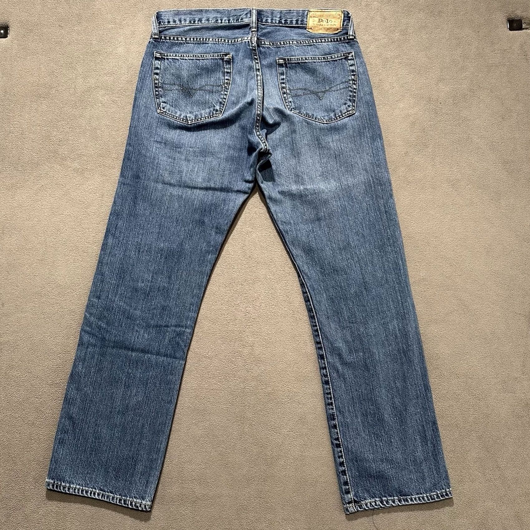 Polo Ralph Lauren Polo Ralph Lauren Jeans Mens 33x32 Blue Denim The Classic Fit Size US XS / EU 42 / 0 - 2 Thumbnail