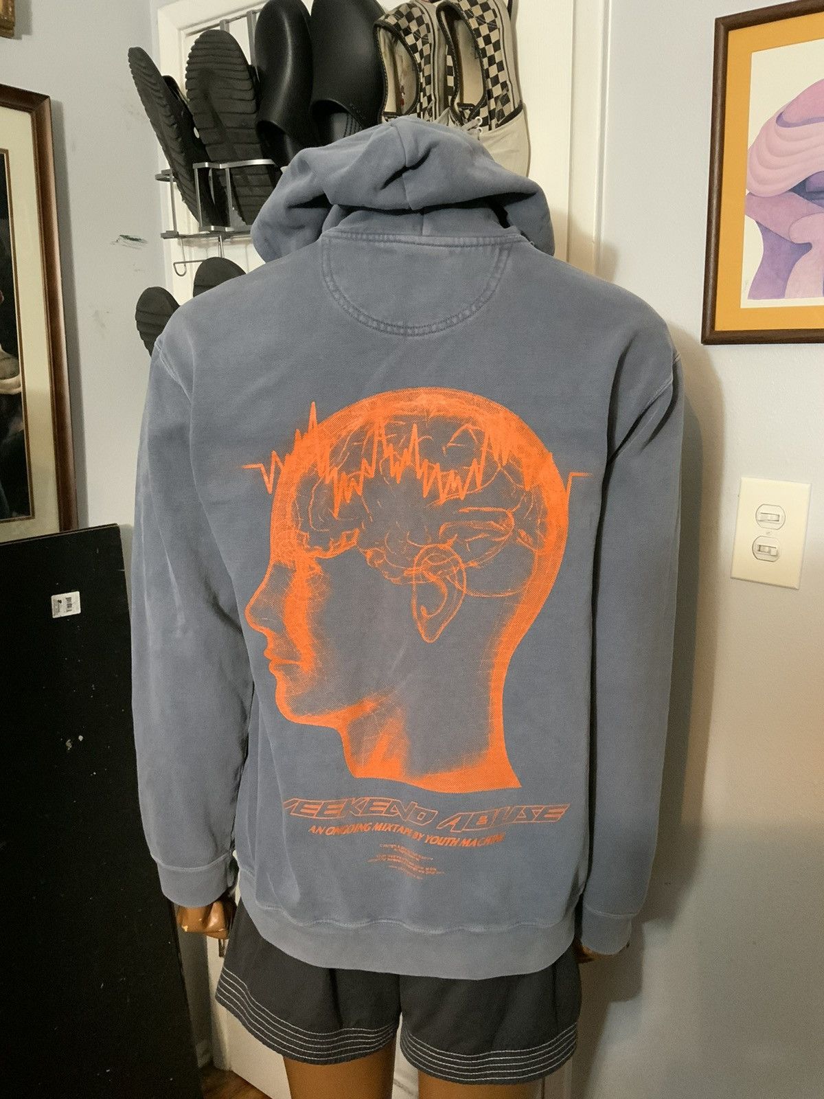 Youth Machine Youth Machine Weekend Abuse Mindset Ongoing Mixtape Hoodie Size US M / EU 48-50 / 2 - 15 Thumbnail