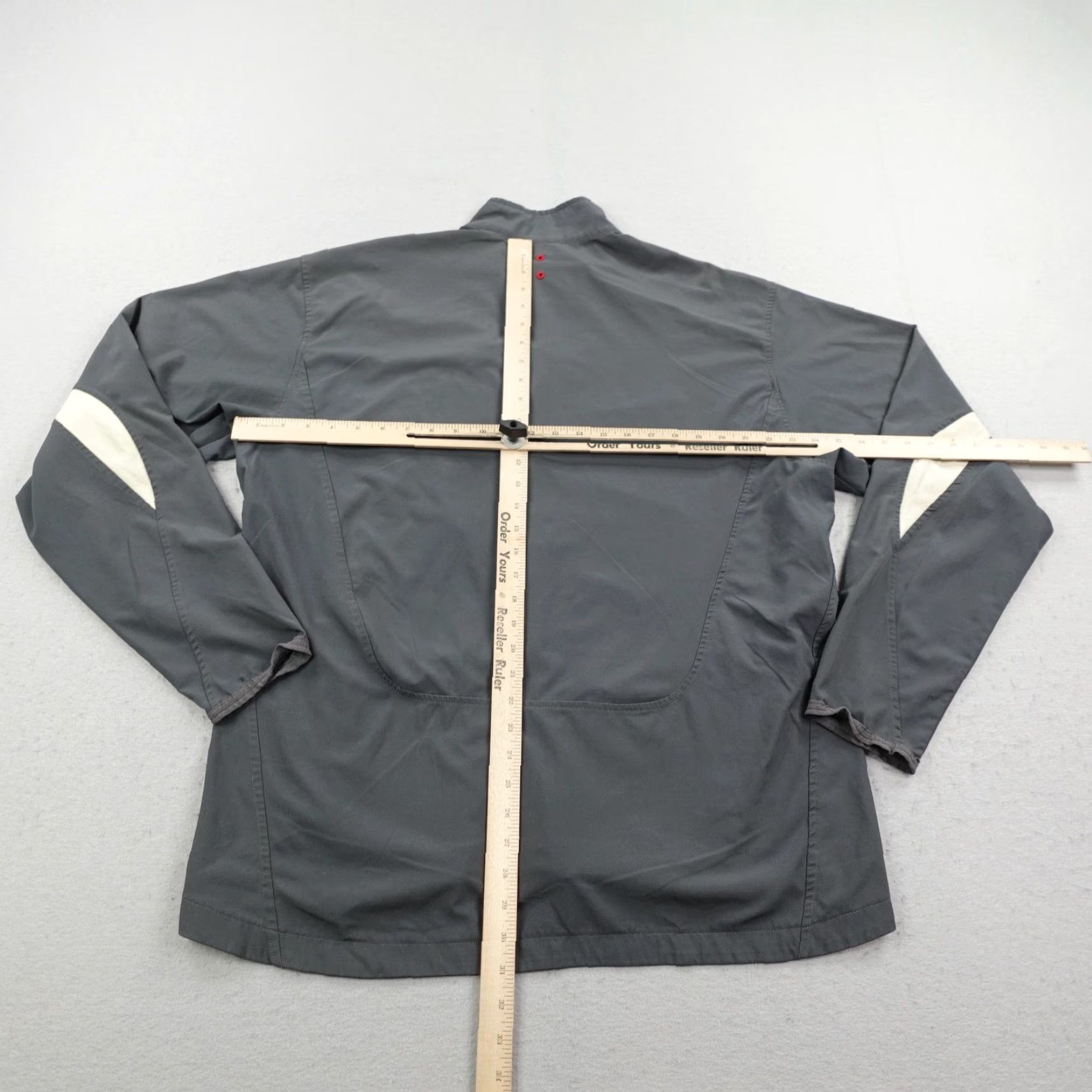 Nike VINTAGE Nike Jacket Mens XL Gray Dri-FIT Track Coat Full Zip Performance Y2K Size US XL / EU 56 / 4 - 6 Thumbnail
