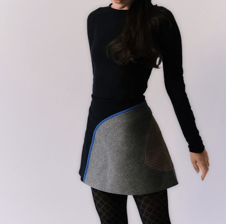 Marni Marni Mini Block Wool Skirt Size 27" / US 4 / IT 40 - 2 Thumbnail