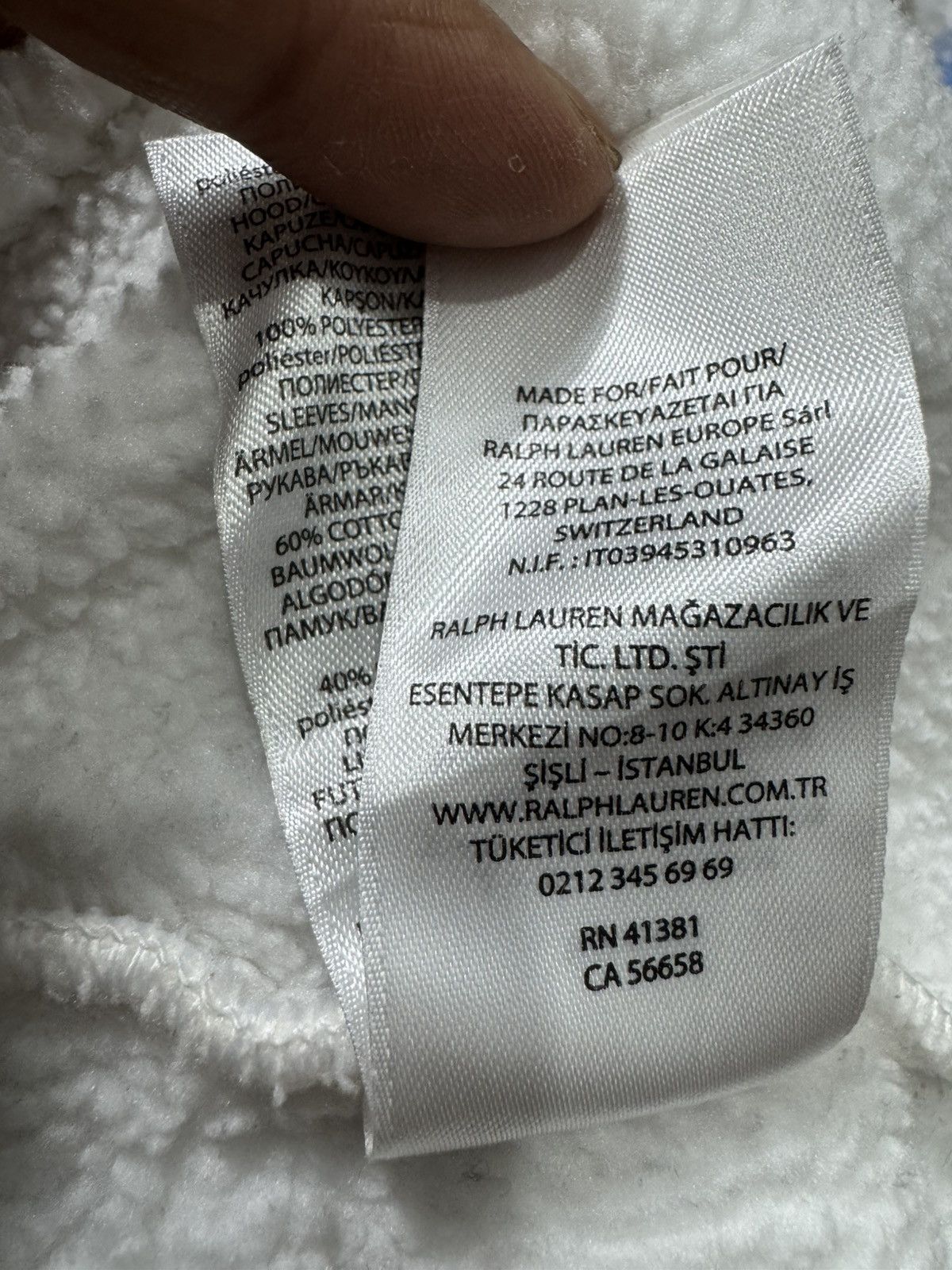 Polo Ralph Lauren Polo Ralph Lauren Camo Hybrid Full-Zip Hoodie Size US S / EU 44-46 / 1 - 8 Thumbnail