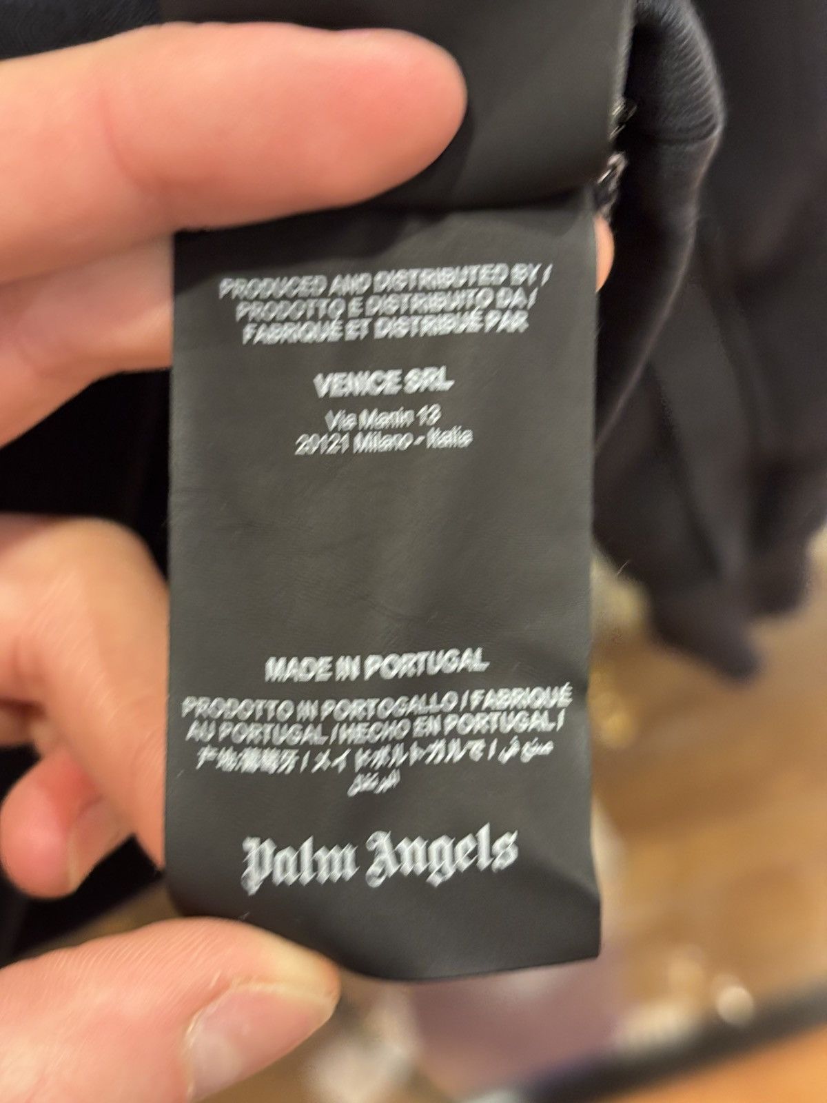 Palm Angels Palm Angles WMNS Cropped Black Hoodie Size XXS / US 00 / IT 34 - 7 Thumbnail