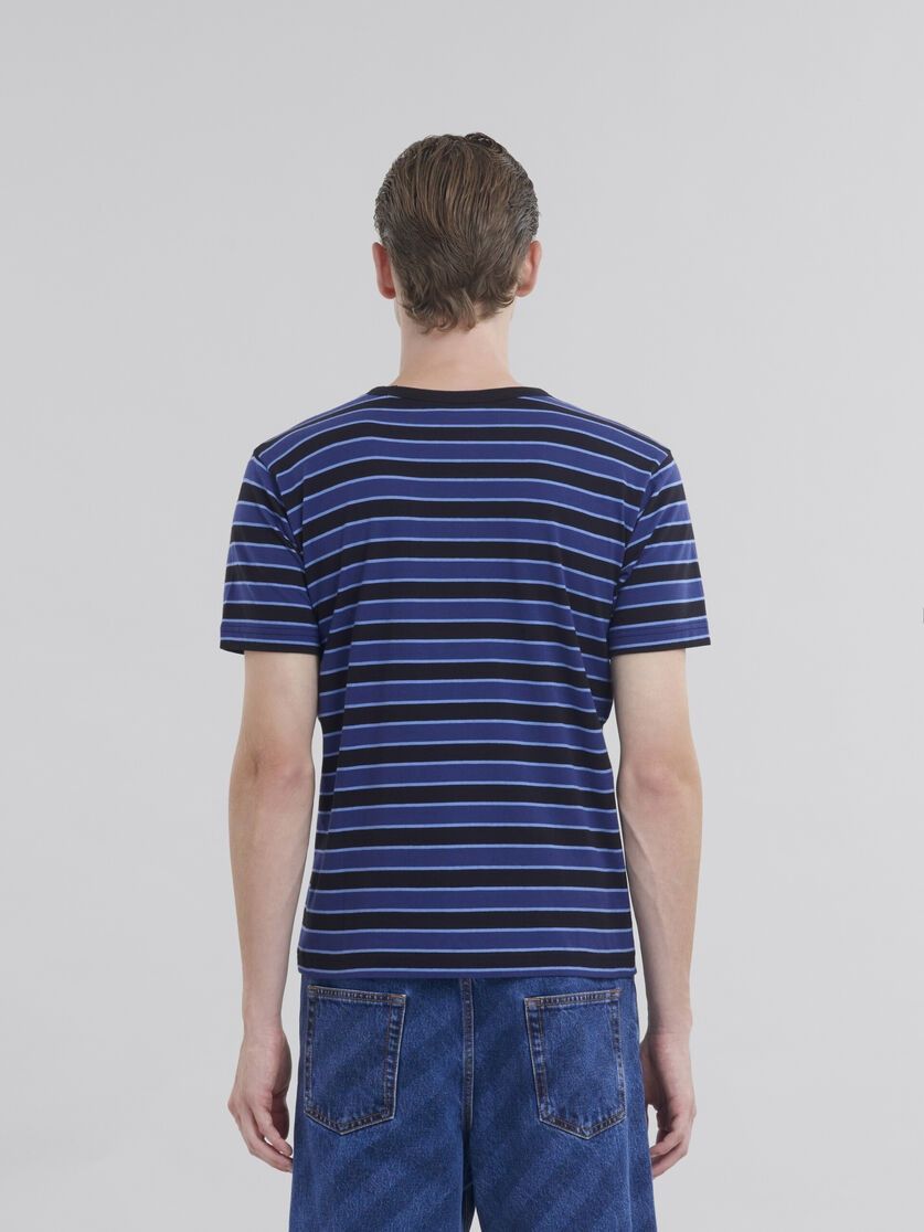 Marni o1f1d3z0326 Boxy T-Shirt in Black/Blue Size US S / EU 44-46 / 1 - 3 Thumbnail