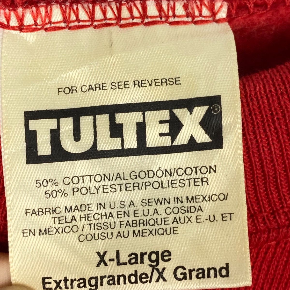 Tultex × Vintage Vintage 90s Tultex Polar Bear Christmas Printed Crewneck Size XL / US 12-14 / IT 48-50 - 5 Thumbnail