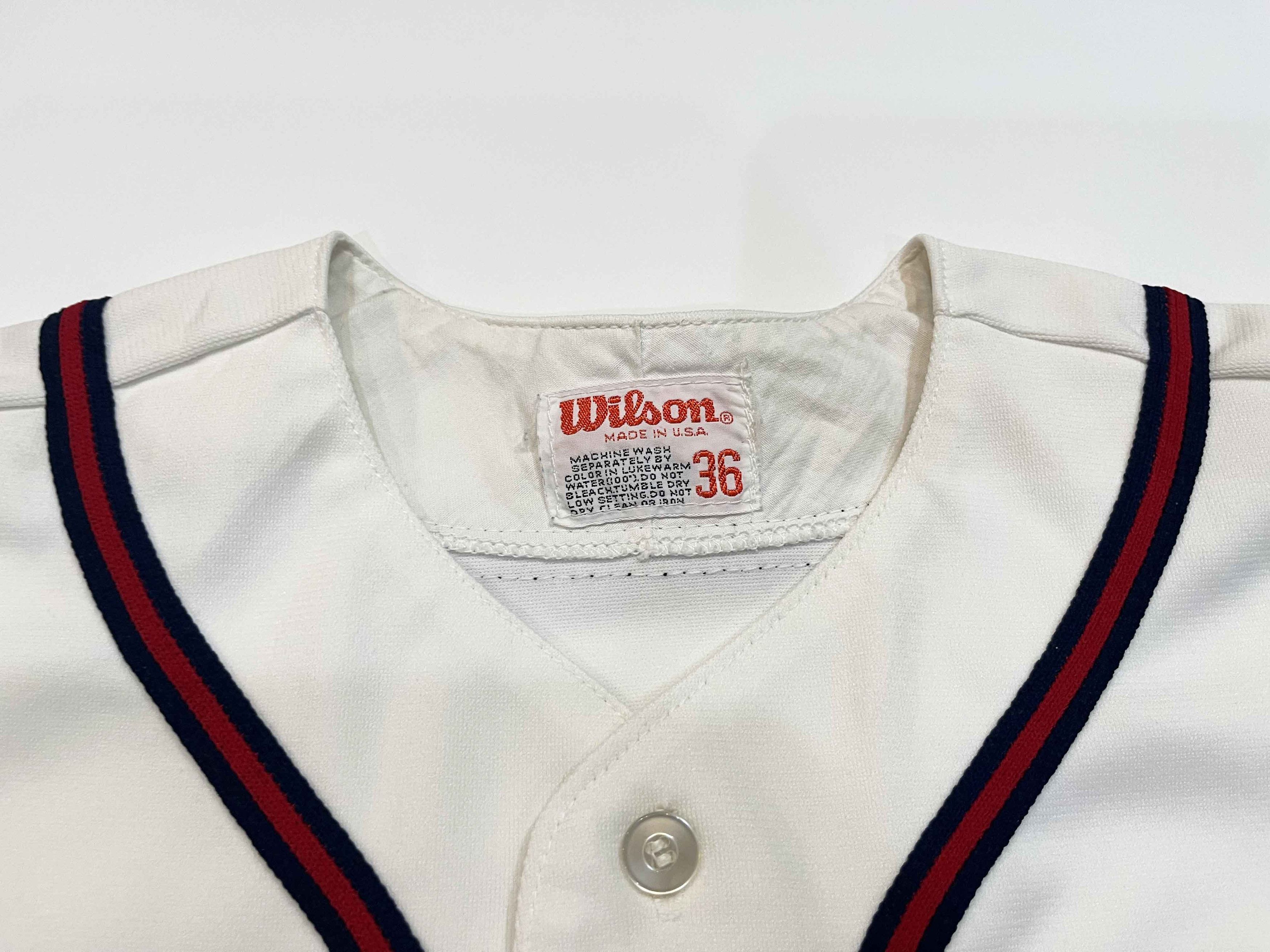 Wilson Vintage Wilson MLB Atlanta Braves #3 Baseball Jersey Size US M / EU 48-50 / 2 - 3 Thumbnail