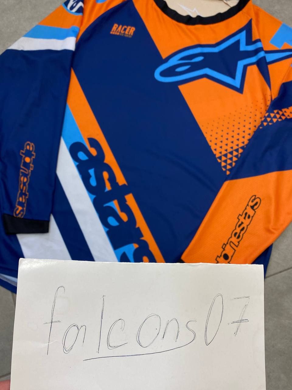 Alpinestars Vintage Alpinestars Astar Racer MX Series Motocycle Jersey Size US XXL / EU 58 / 5 - 2 Thumbnail