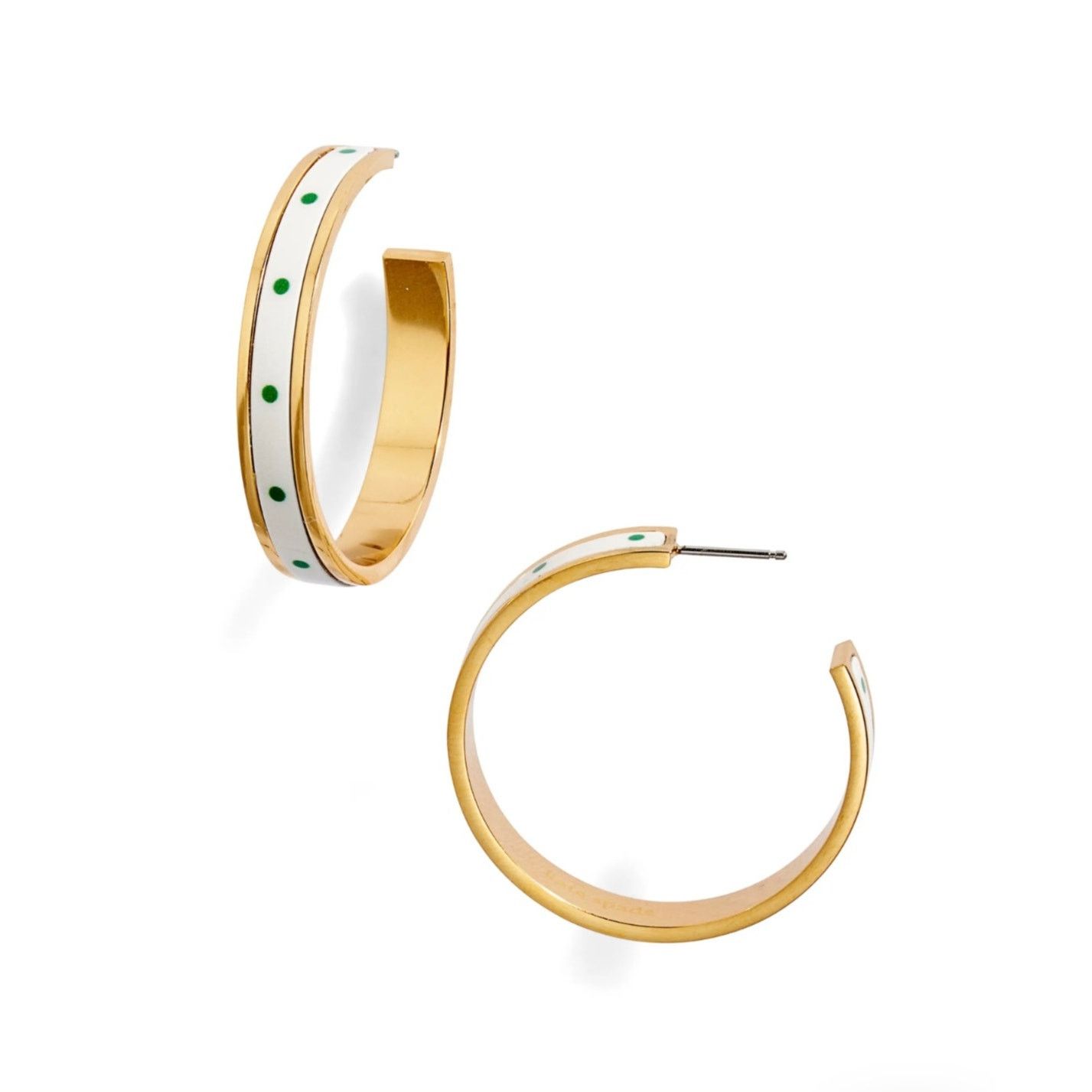 Kate Spade Kate Spade Herritage Spade Sun Dot Hoop Earrings Size ONE SIZE - 2 Thumbnail