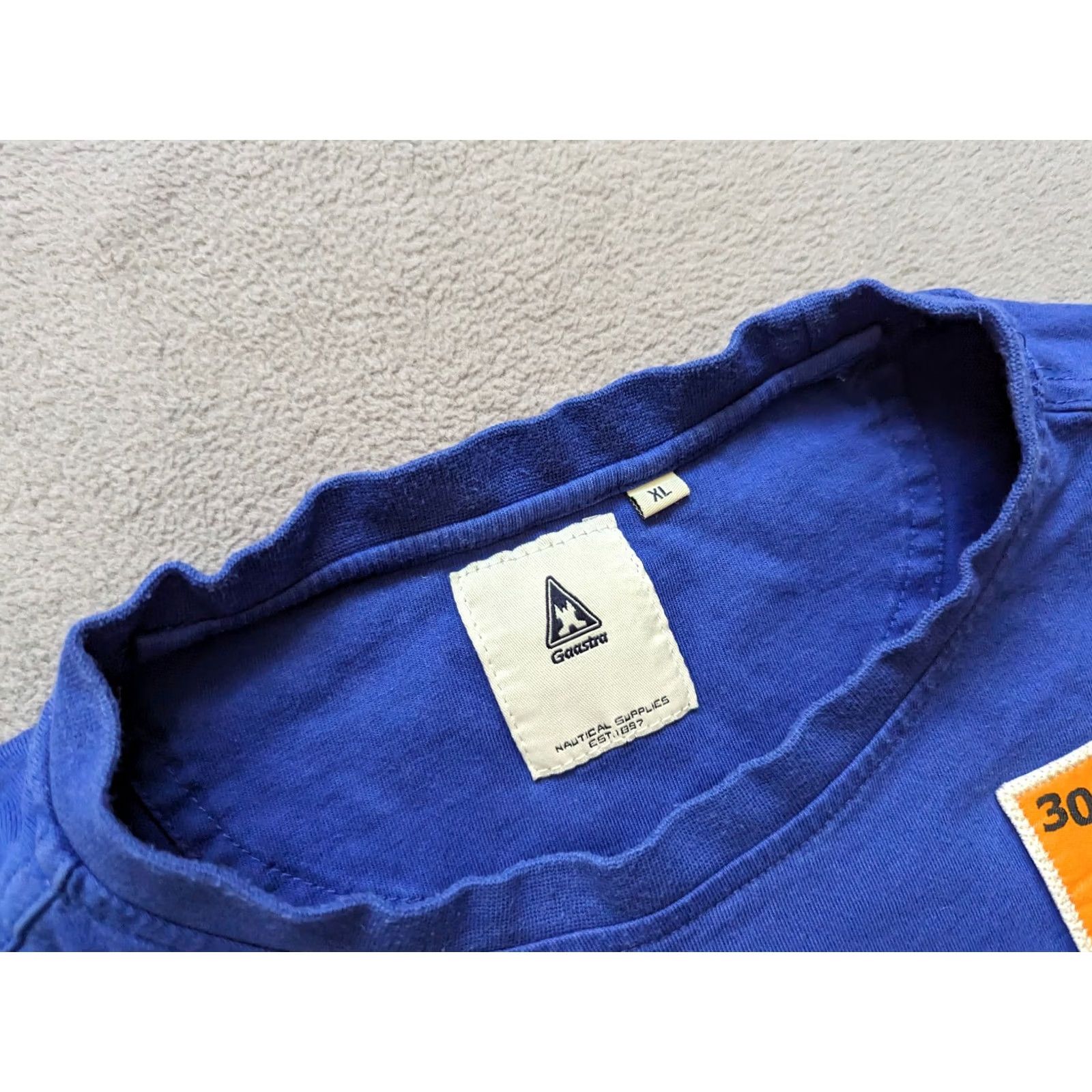 Vintage Gaastra 30 Copa Del Rey 11 ESP Blue Shirt Mens XL T-Shirt Short Sleeve Size US XL / EU 56 / 4 - 2 Thumbnail