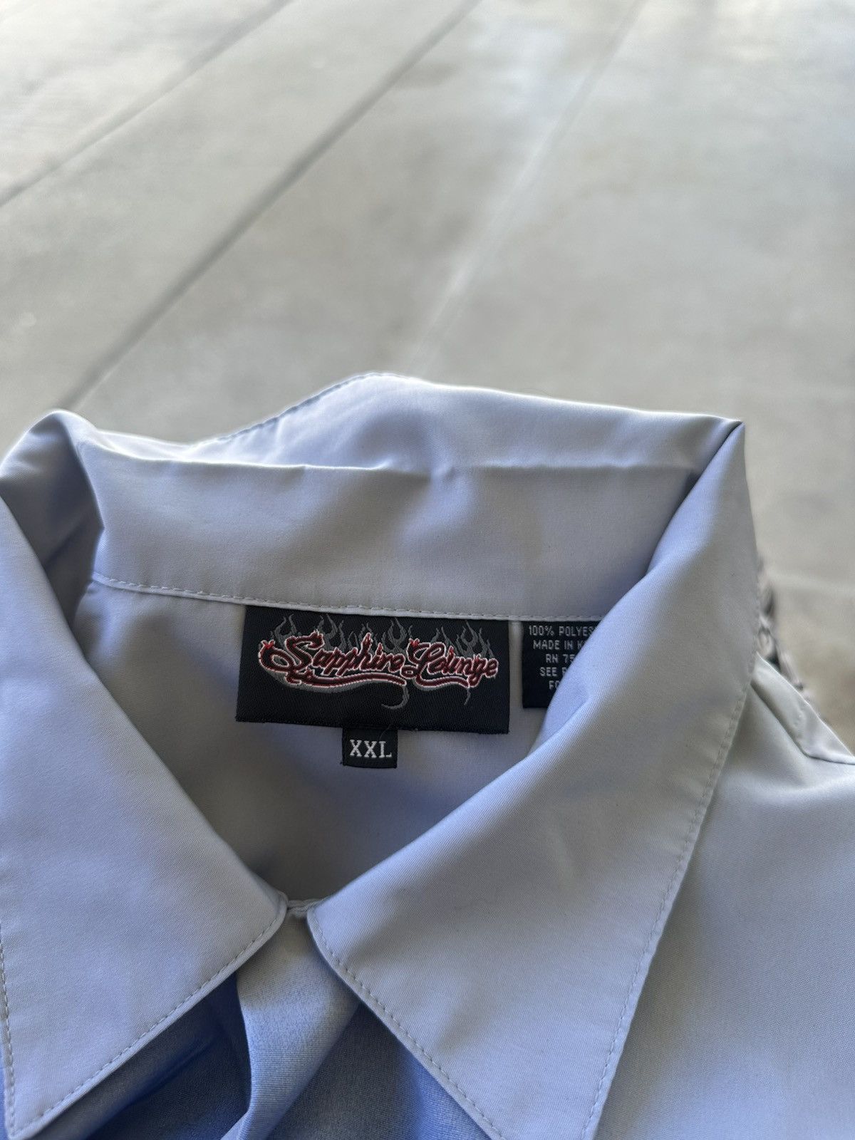 Vintage Y2k 2001 sapphire lounge air brushed style race dragon buton Size US XXL / EU 58 / 5 - 4 Thumbnail