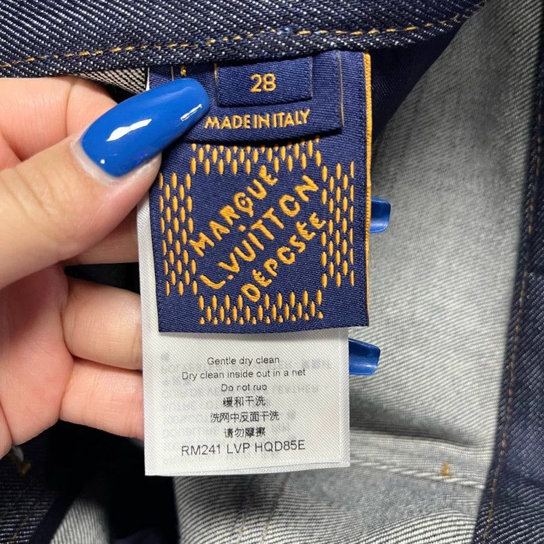 Louis Vuitton Louis Vuitton size m 24 Blue Fei Dong Co-branded Series Le Size US 30 / EU 46 - 4 Thumbnail