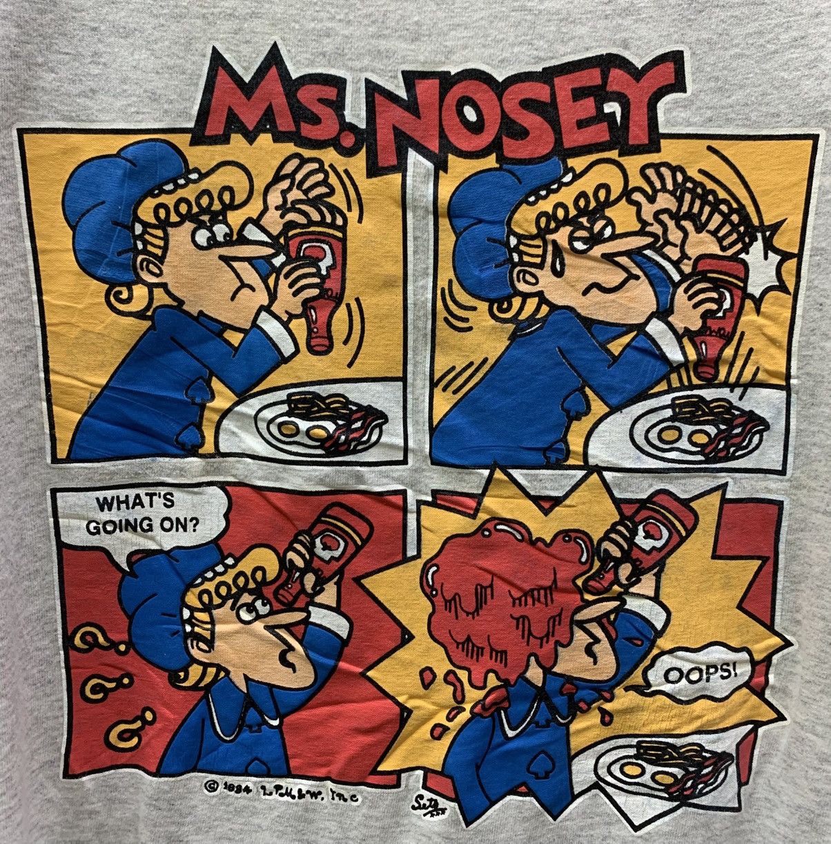 Vintage Vintage 90s Ms.Nosey T-shirts Size US M / EU 48-50 / 2 - 3 Thumbnail