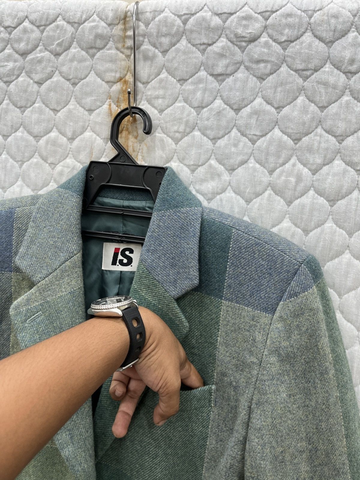 Issey Miyake 🔥🔥🔥ARCHIVE VTG ISSEY MIYAKE (IS) LABEL BLAZER JACKET Size M / US 6-8 / IT 42-44 - 14 Thumbnail